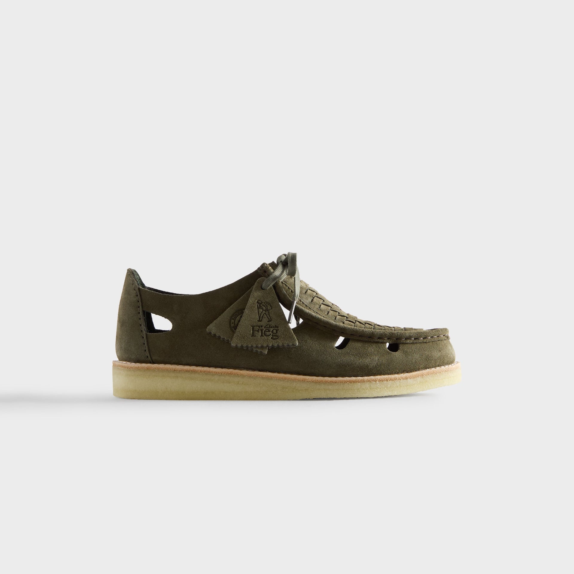 8th St by Ronnie Fieg for Clarks Originals Brixham - Olive Combi PH