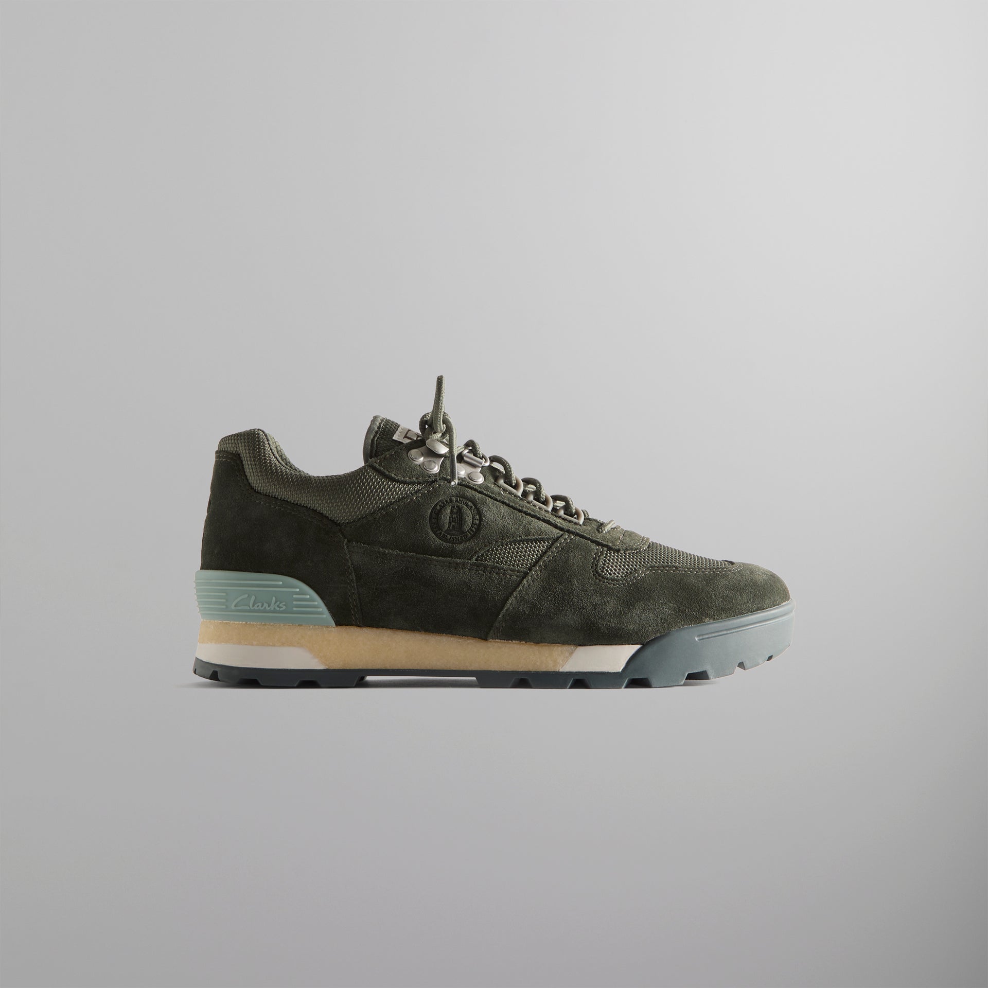 8th St by Ronnie Fieg for Clarks Originals Laddow - Dark Olive Combi