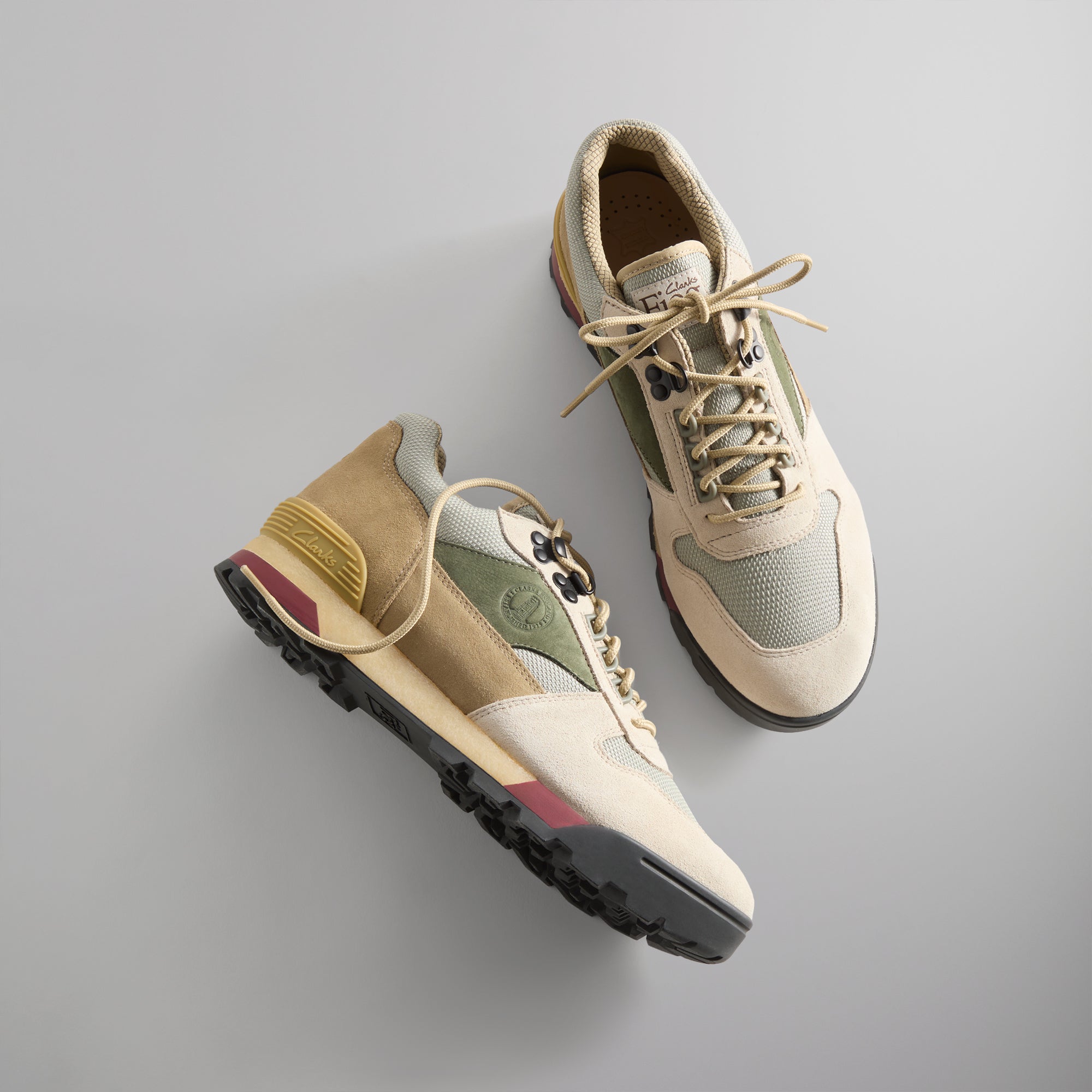 Ronnie Fieg x Clarks ☆ Laddow ‘Dark Olive Combi’ 8th St by Ronnie Fieg for Clarks Originals Laddow - Dark