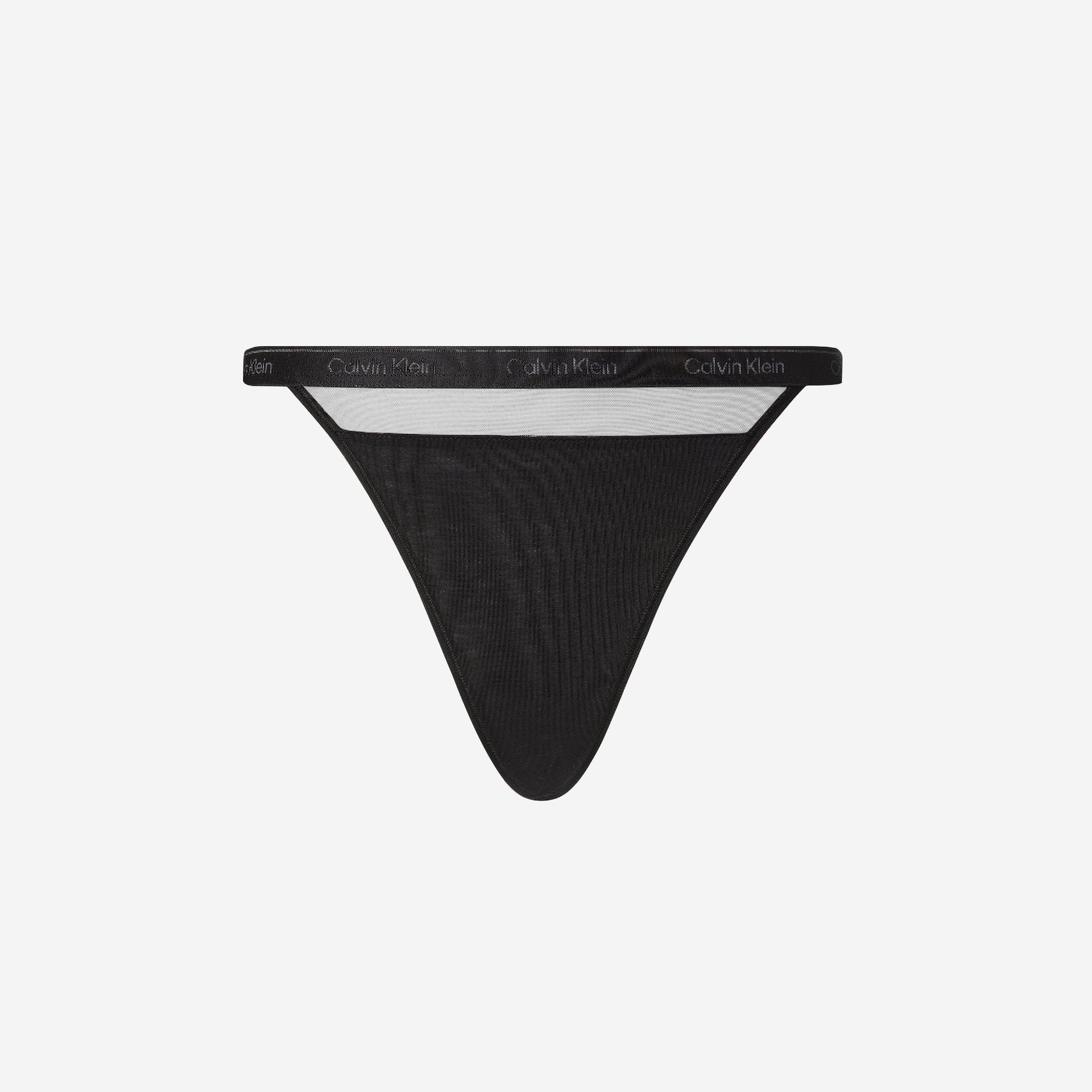 Nensi Dojaka for Calvin Klein Modal Cashmere Thong - Black