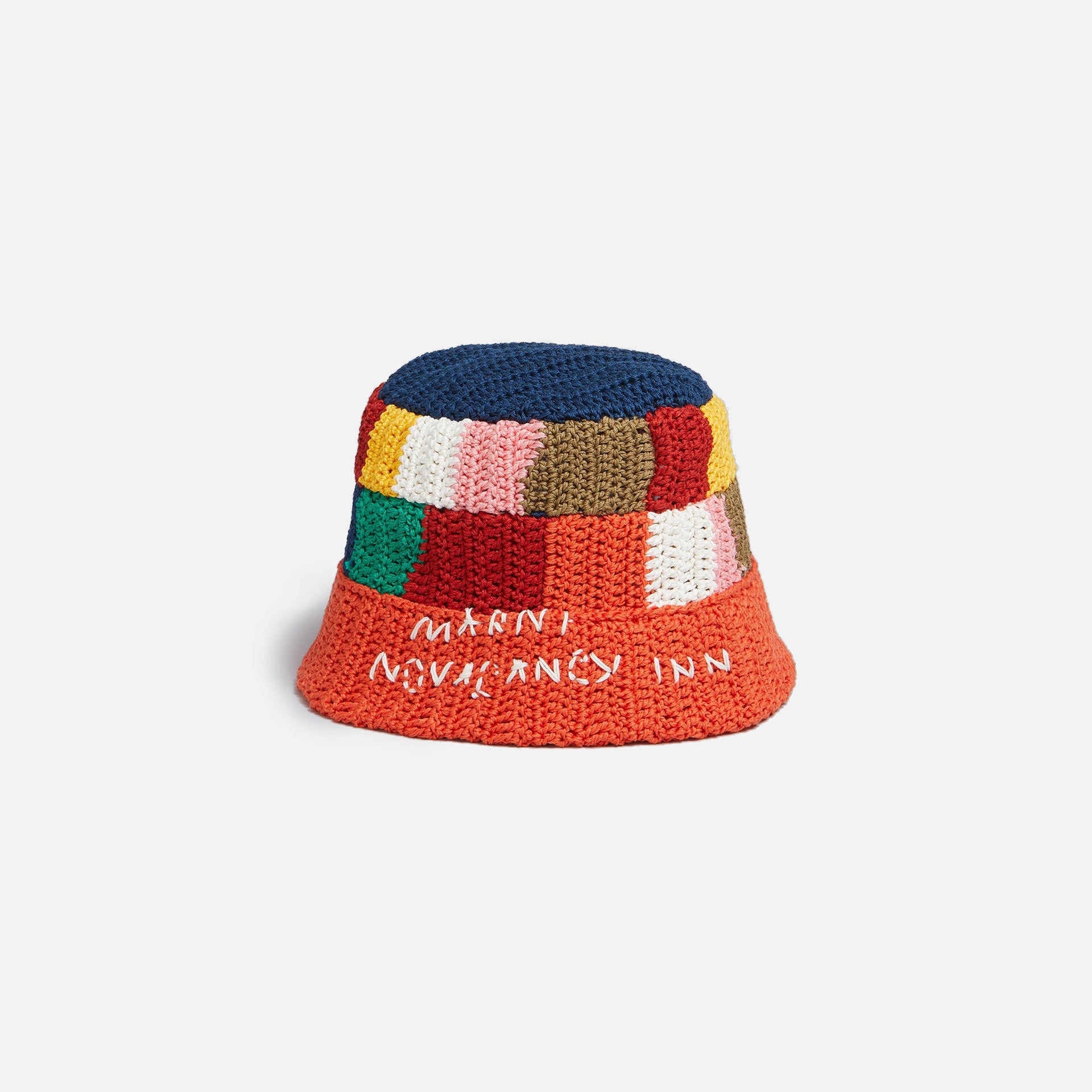 Marni x No Vacancy Inn Crochet Bucket Hat - Multi