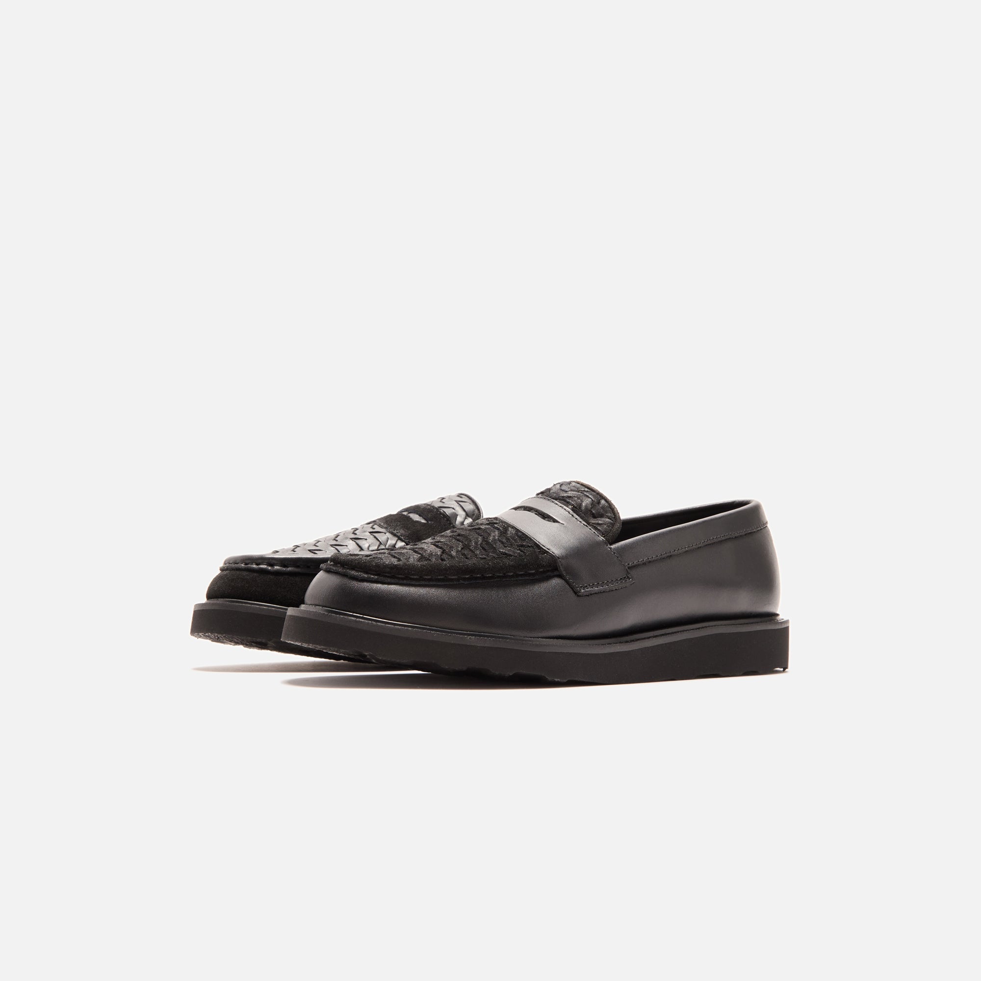Caminando Loafer - Black / Black Weaving – Kith Europe