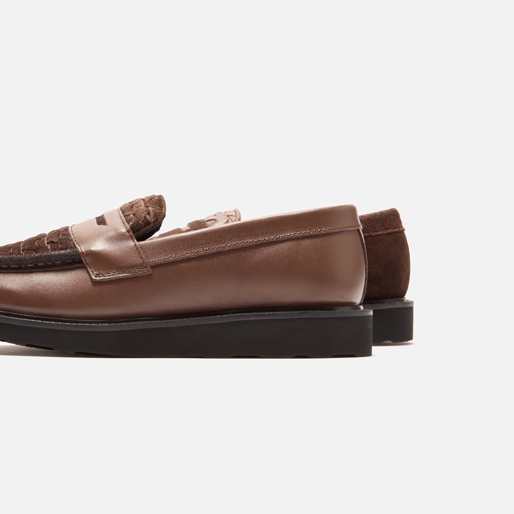 Caminando Loafer - Brown / Brown Weaving – Kith Europe