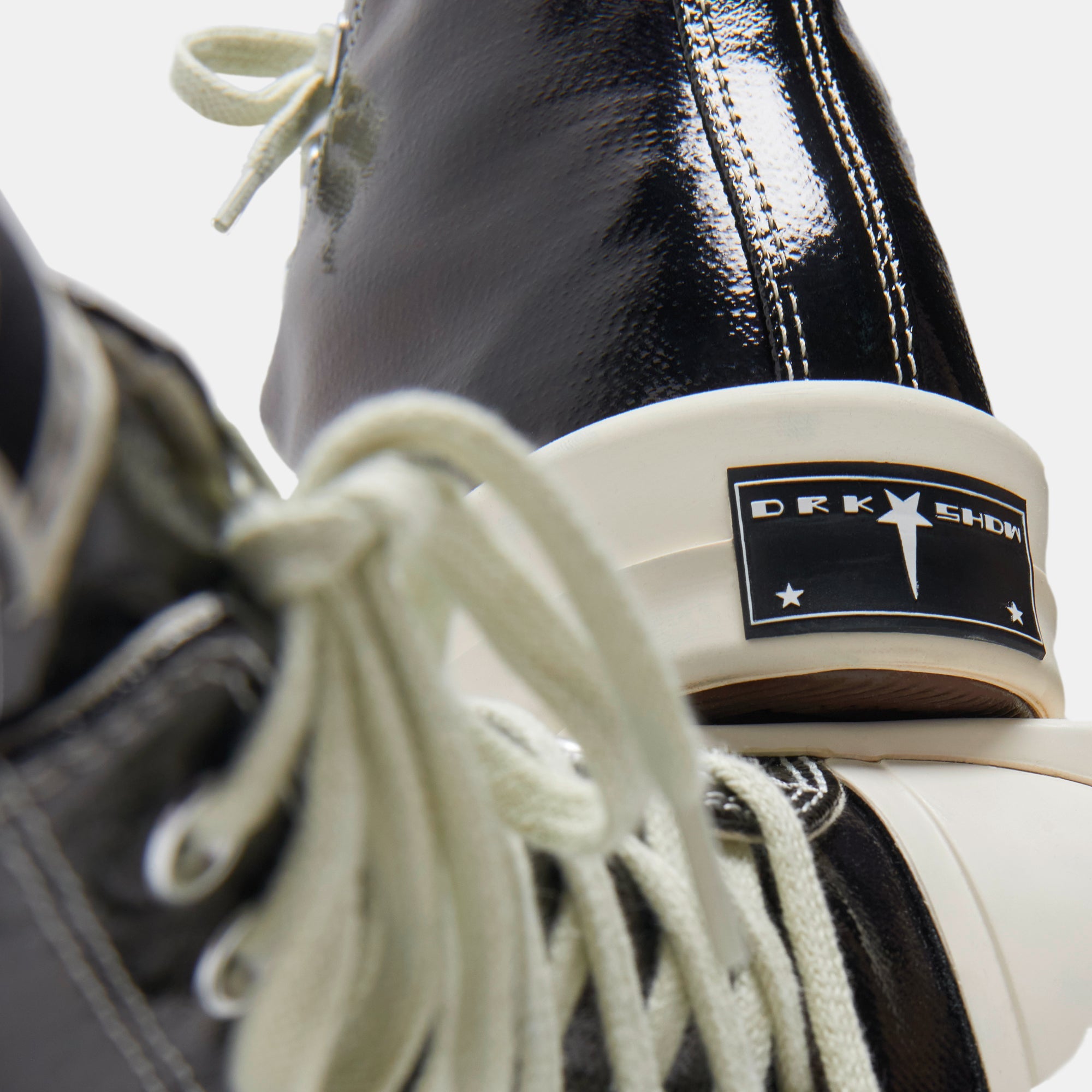 rick owens converse ブラックエナメル Converse x Rick Owens DRKSHDW Turbodrk Hi - Black – Kith Europe