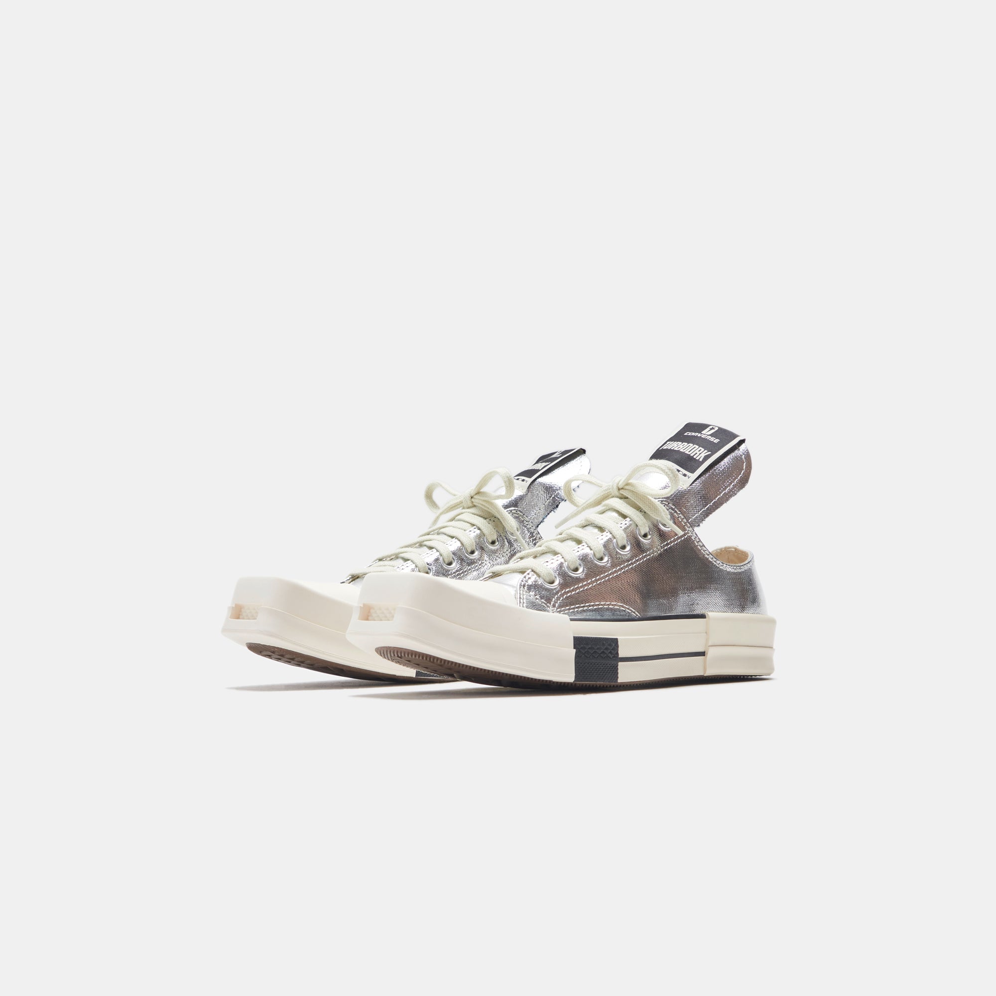 Converse x Rick Owens DRKSHDW Turbodrk Ox - Silver – Kith Europe