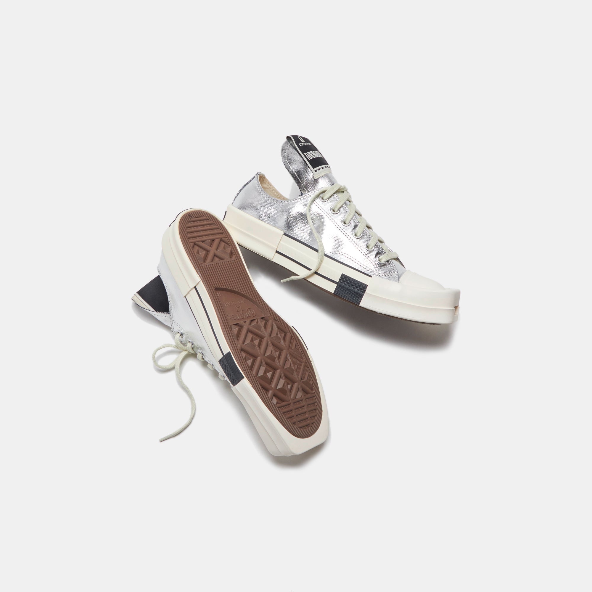Converse x Rick Owens DRKSHDW Turbodrk Ox - Silver – Kith Europe