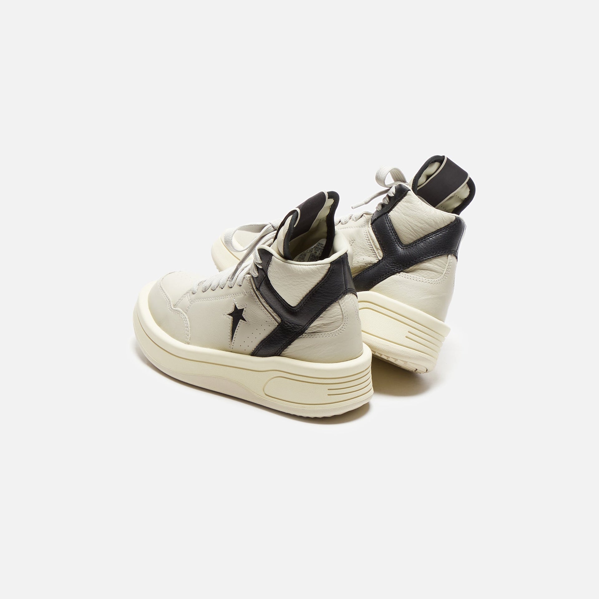 Converse x Rick Owens DRKSHDW TURBOWPN - Oyster / Black