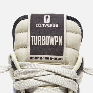 Converse x Rick Owens DRKSHDW TURBOWPN - Oyster / Black