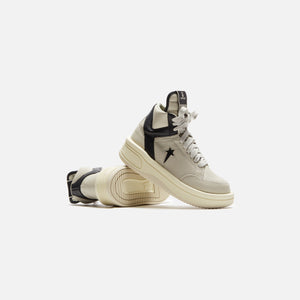 Converse x Rick Owens DRKSHDW TURBOWPN - Oyster / Black