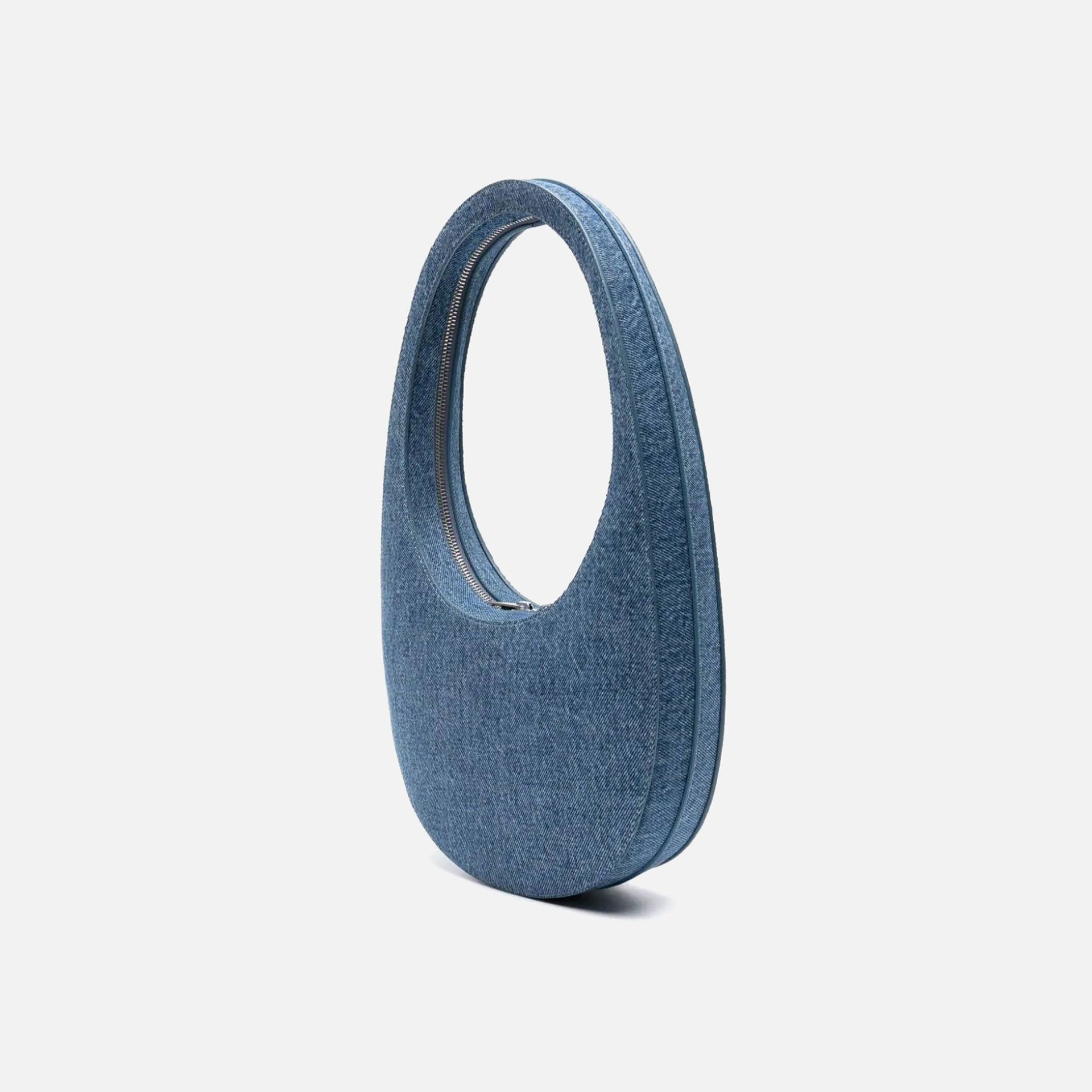 Coperni Denim Swipe Bag - Washed Blue