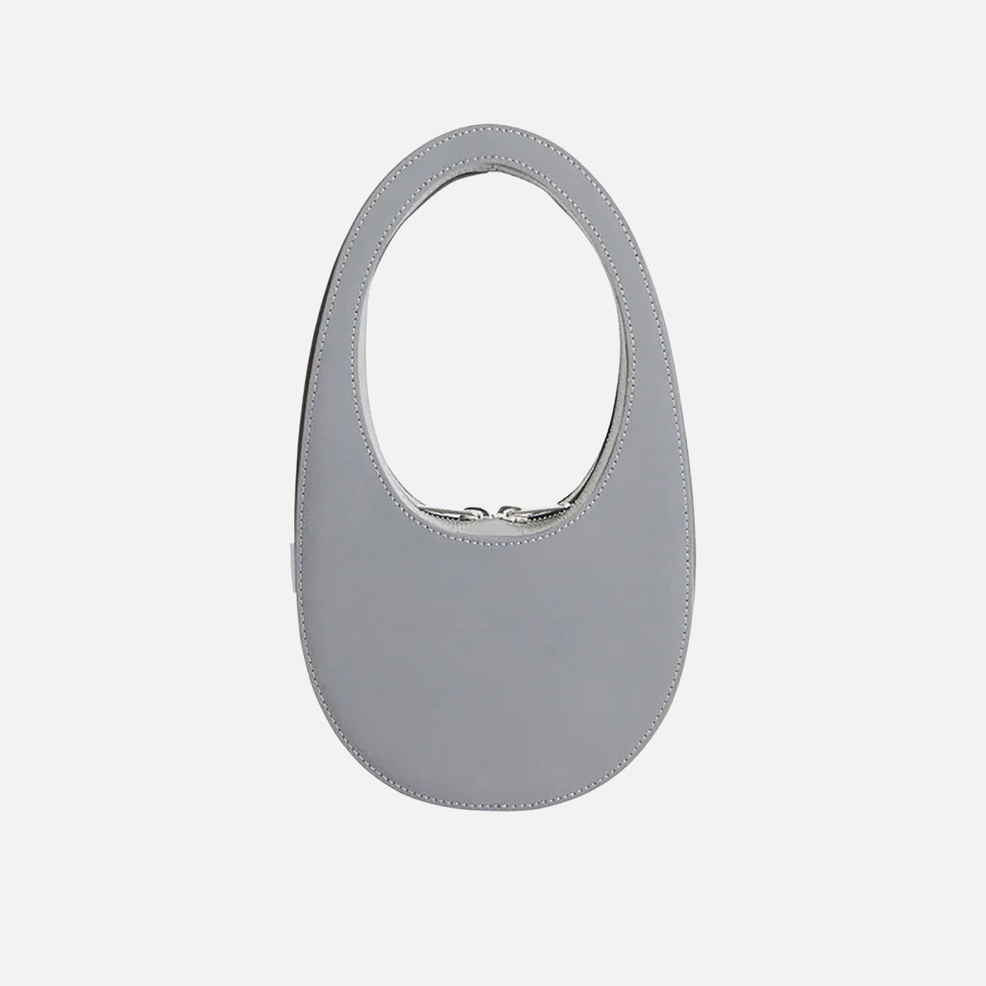 Coperni Reflective Mini Swipe Bag - Silver