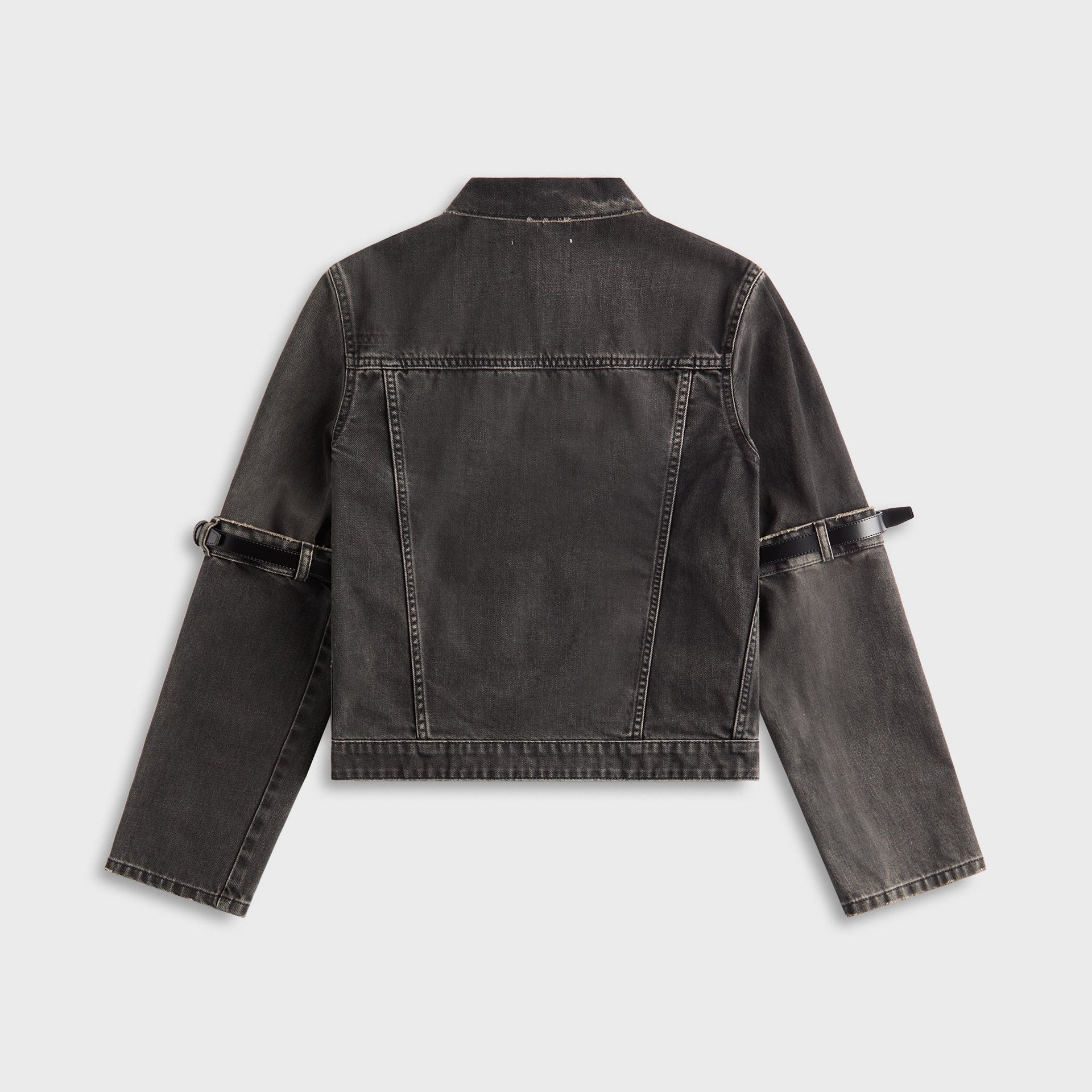 Coperni Hybrid Denim Short Jacket - Black