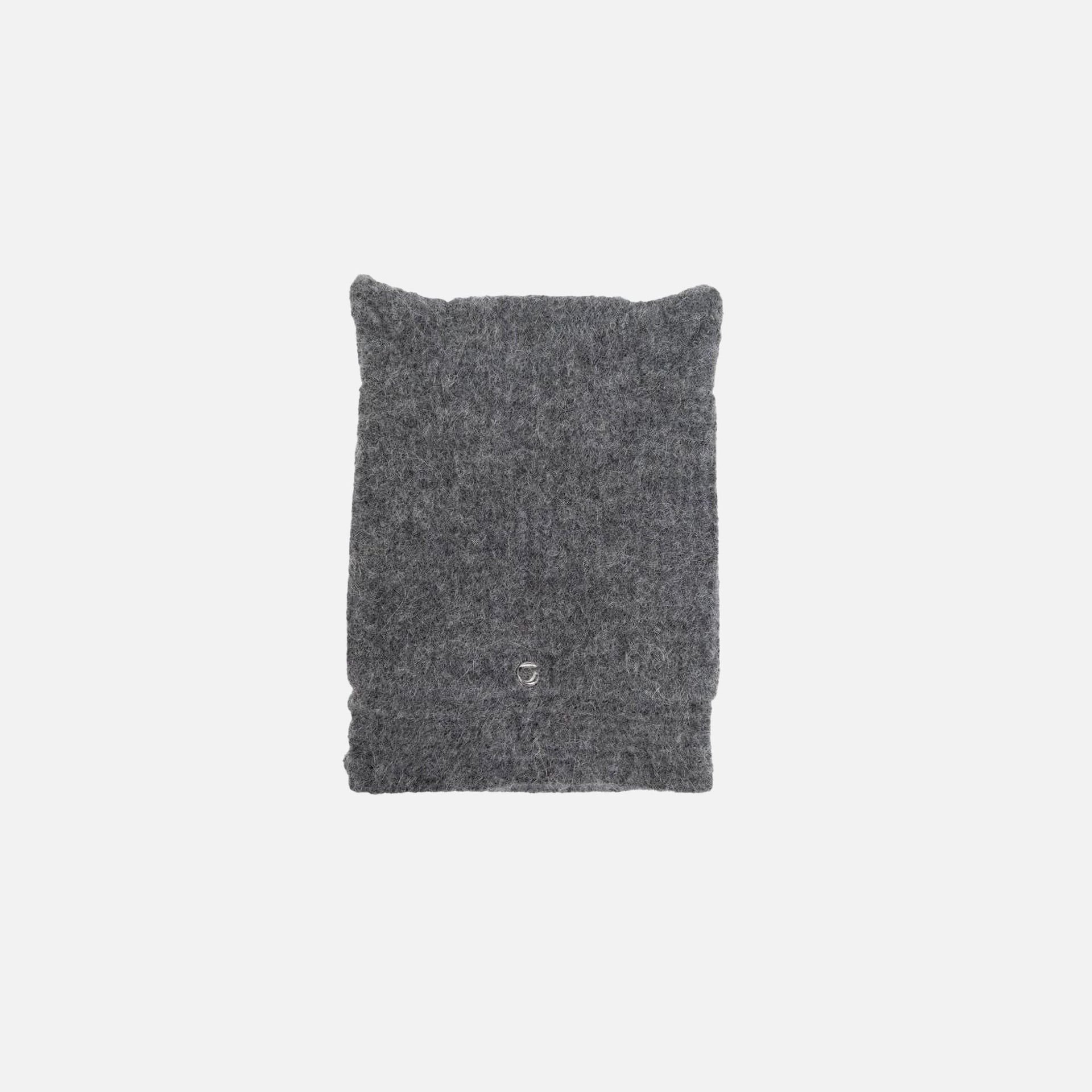 Coperni Knitted Horn Beanie - Grey