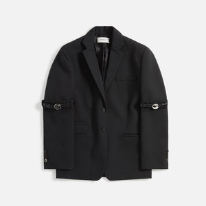 Coperni Hybrid Oversized Tailored Jacket - Black