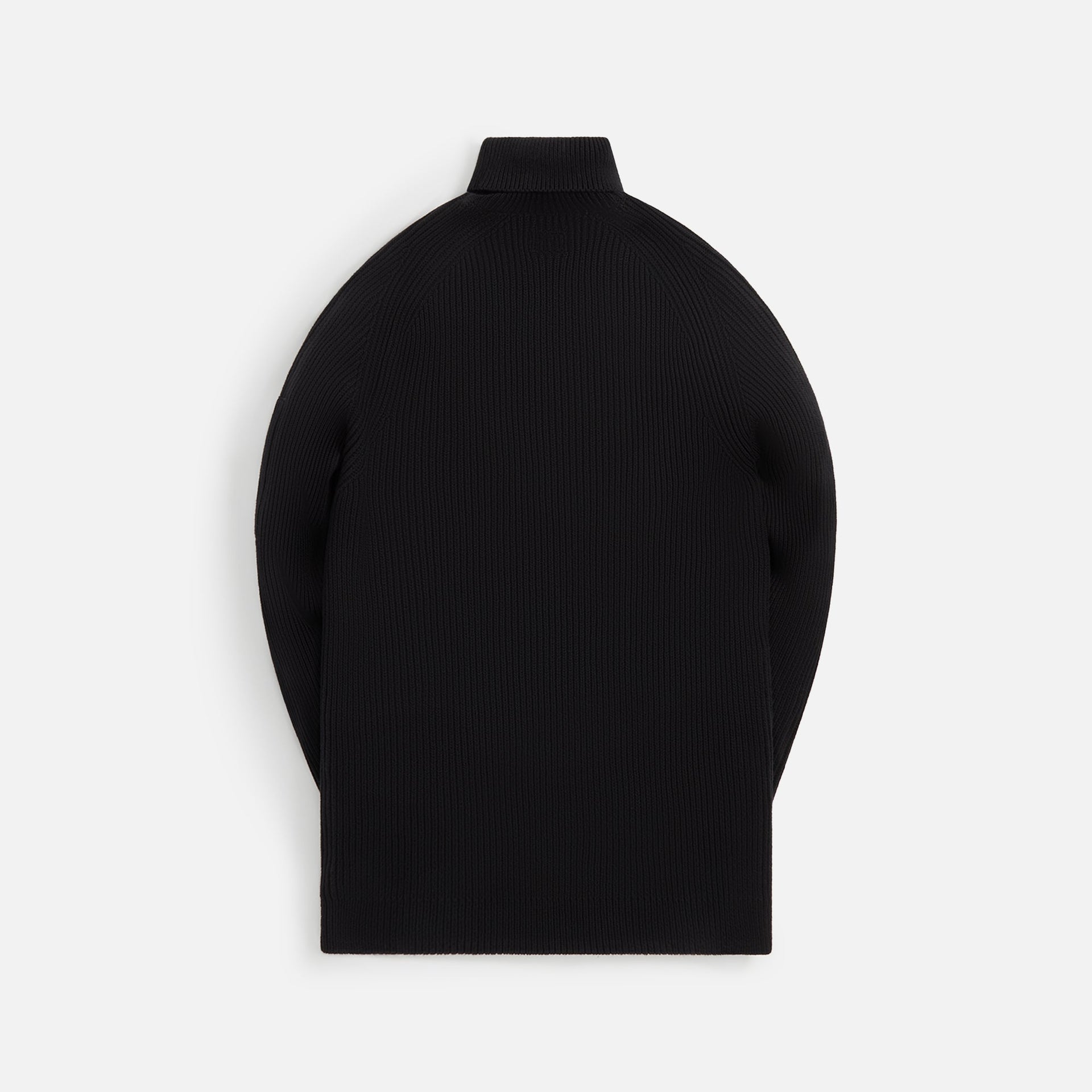 C.P. Company Full Rib Roll Neck Jumper - Black