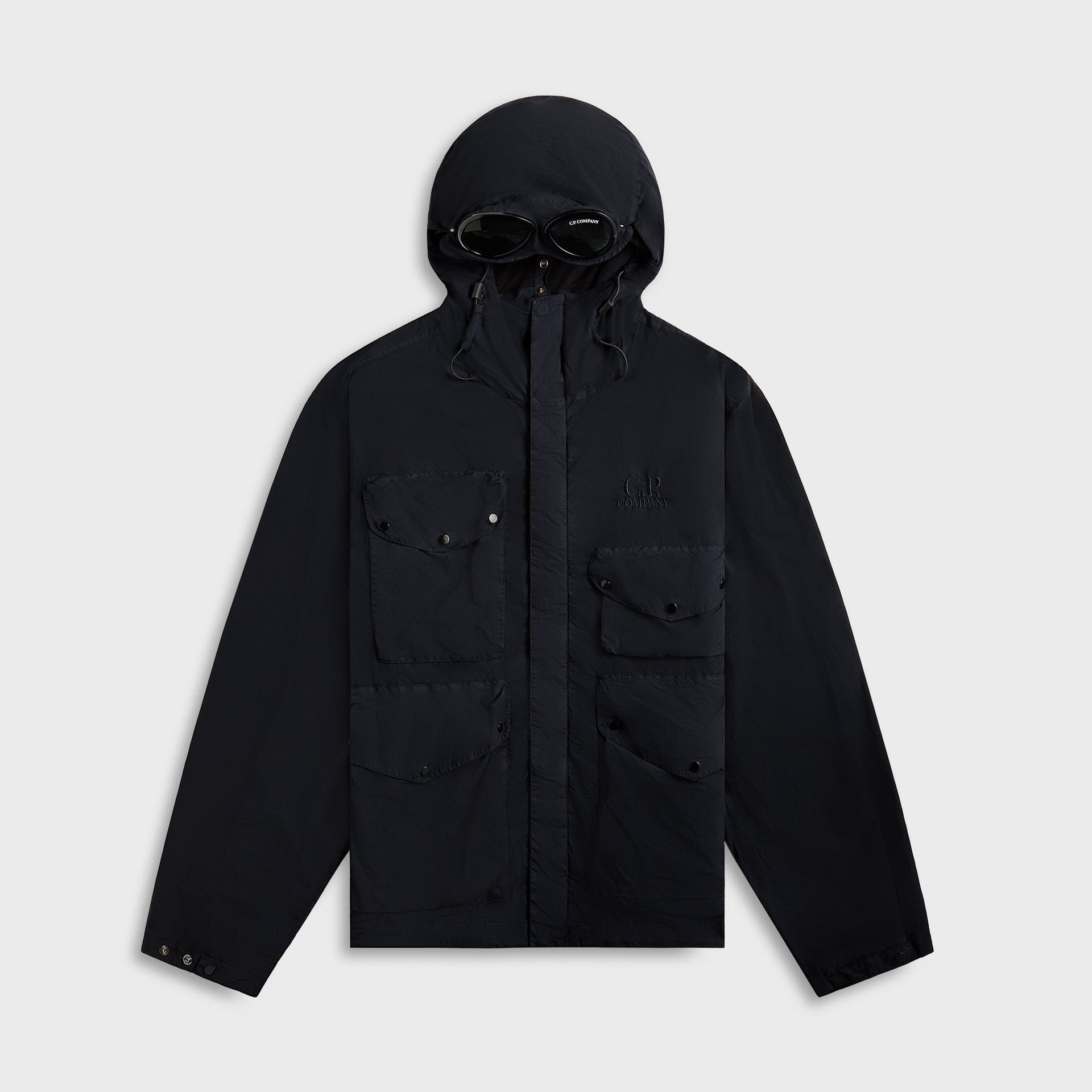 C.P. Company Flatt Nylon Goggle Jacket - Total Eclipse