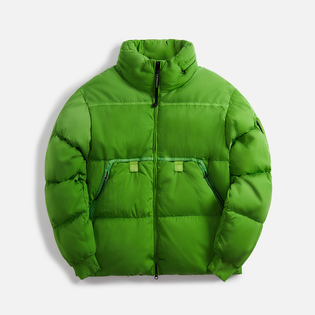 CP Company Eco Chrome R Mixed Down Jacket - Lime Green 