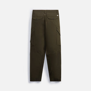C.P. Company Stretch Sateen Loose Cargo Pant - Olive