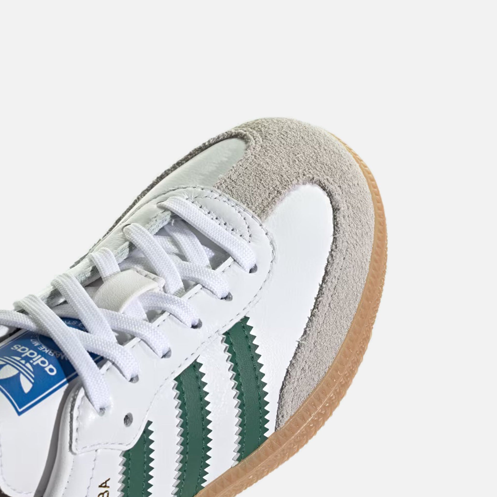 adidas PS Samba OG - White / Collegiate Green Kith Europe adidas PS Samba OG - White / Collegiate Green Kith Europe