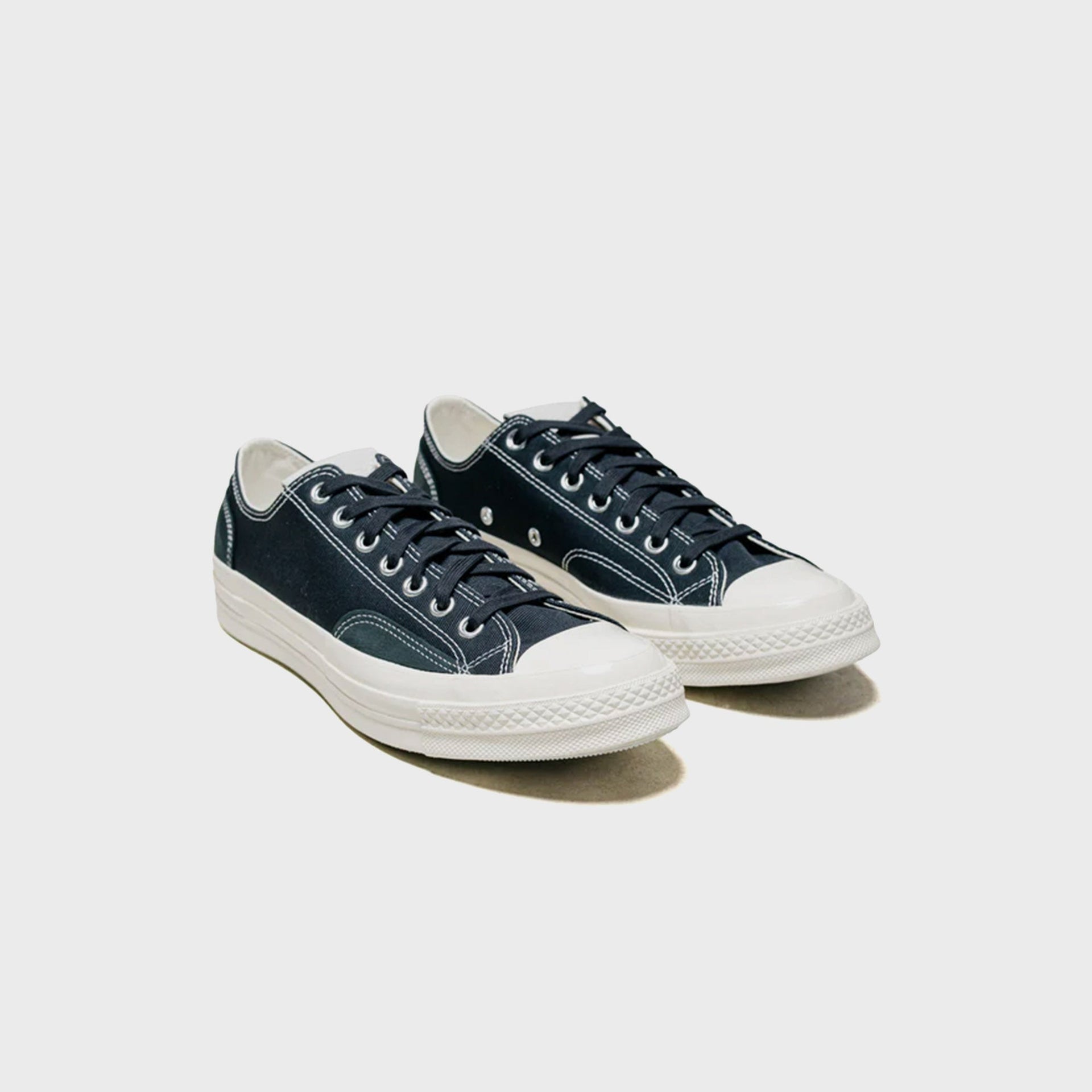 Converse Chuck 70 Canvas & Suede - Total Eclipse Black / Egret / Light Grey