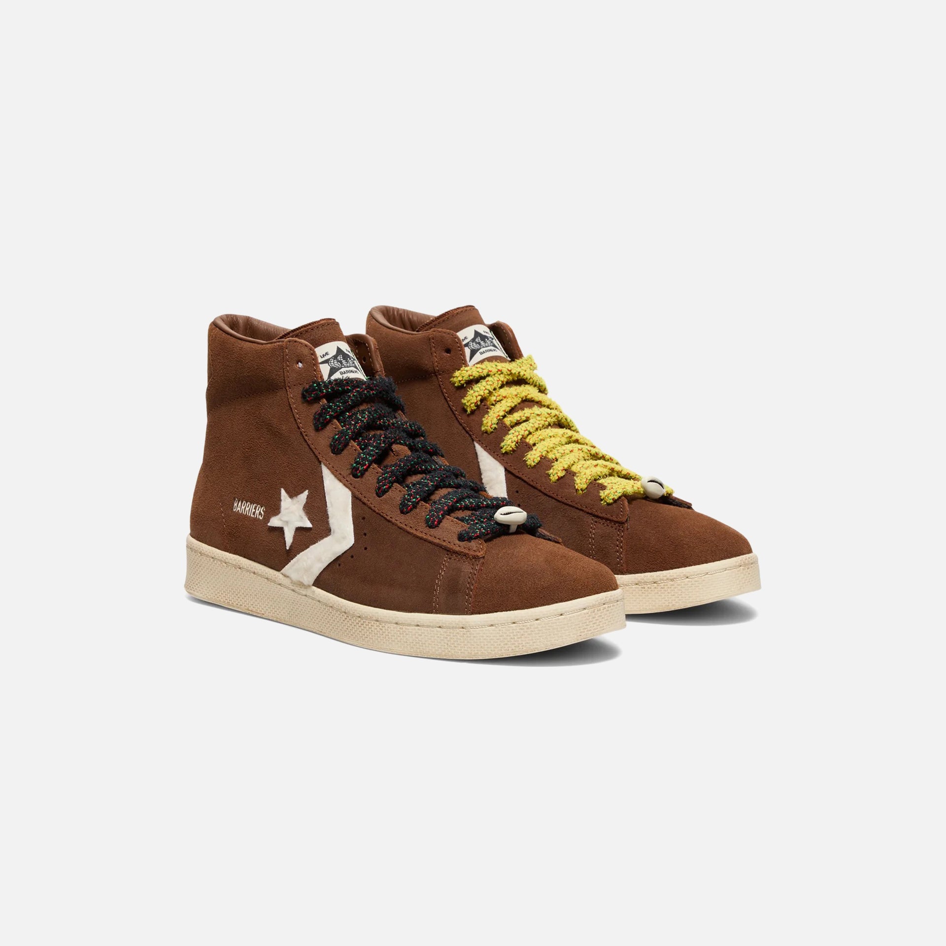 Converse x Barriers Pro Leather High Monks Robe Black – Kith