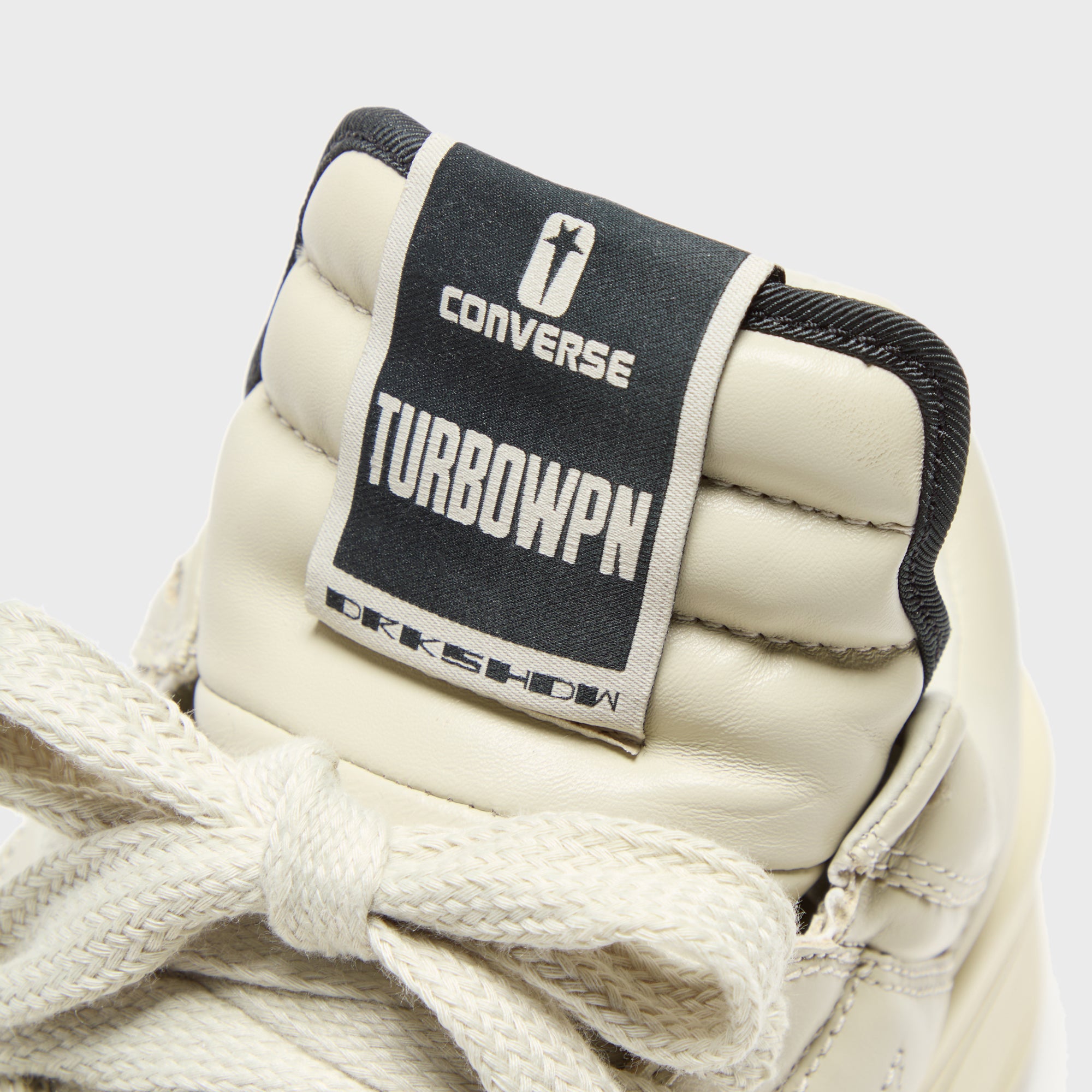 Rick Owens x Converse DRKSHDW Turbowpn Ox - Pelican / Black