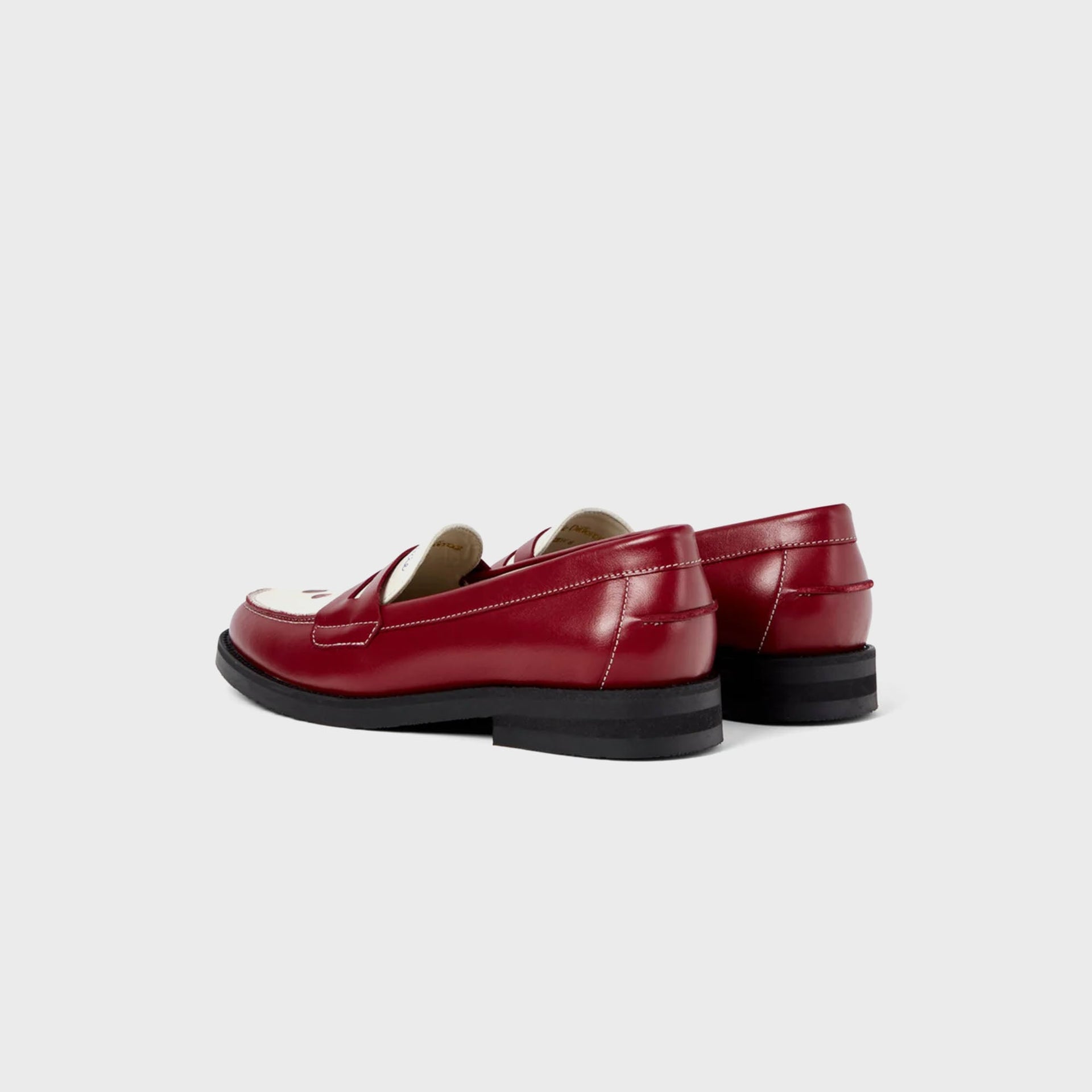 DUKE + DEXTER WMNS Wilde Penny Loafer - Cherry Red