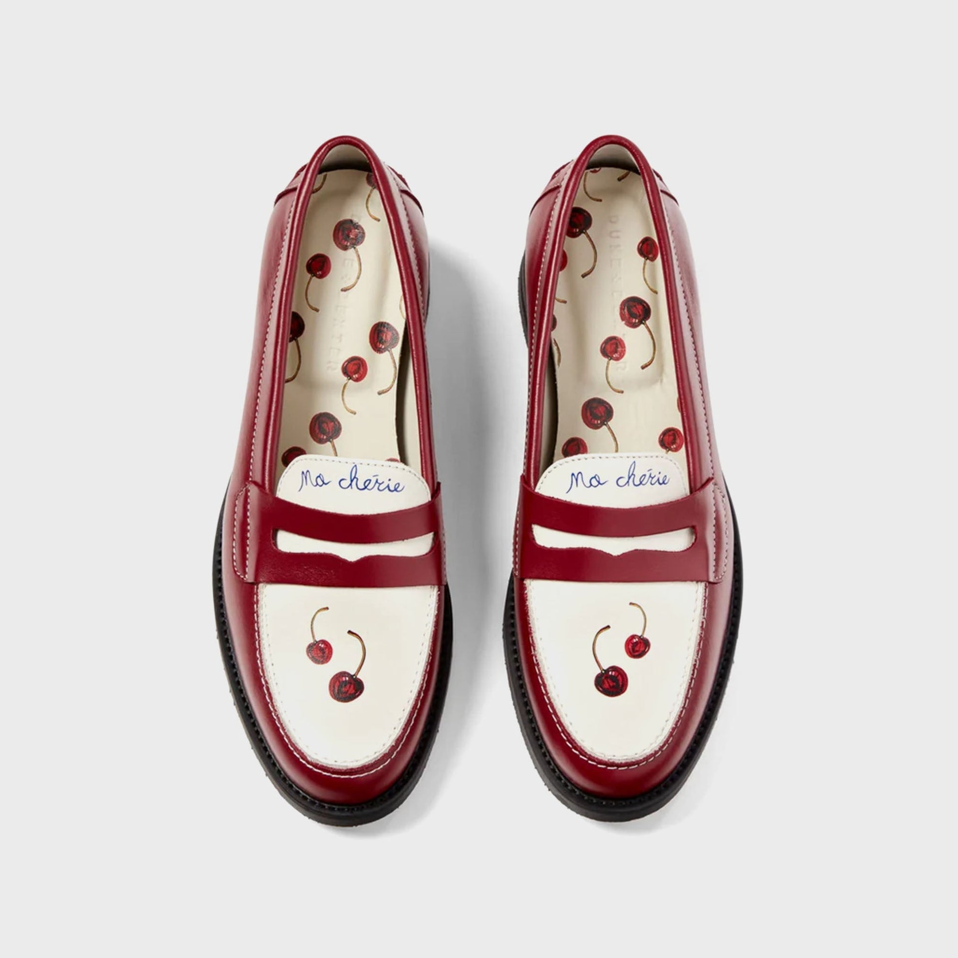 DUKE + DEXTER WMNS Wilde Penny Loafer - Cherry Red