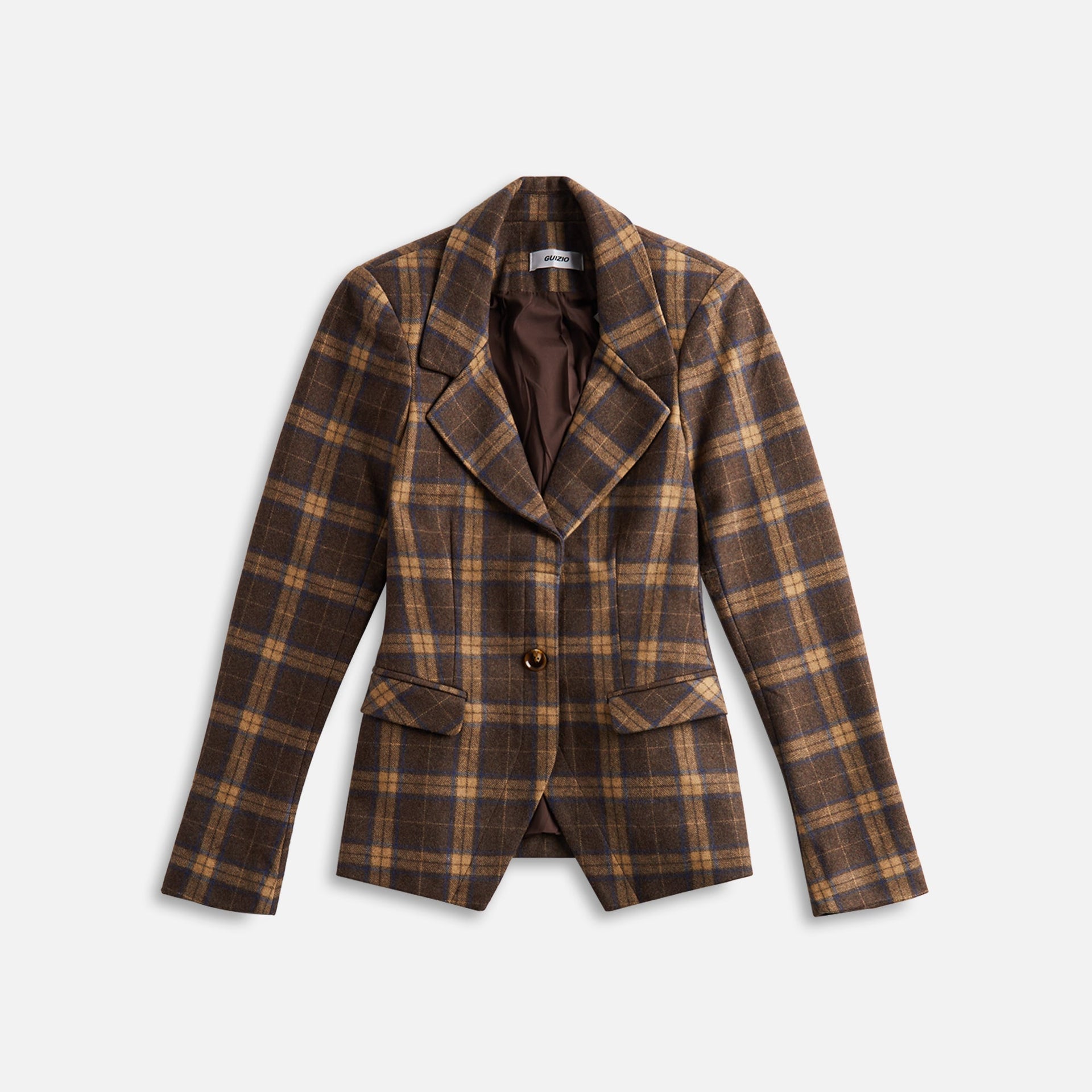 GUIZIO Cooper Tartan Blazer - Multi