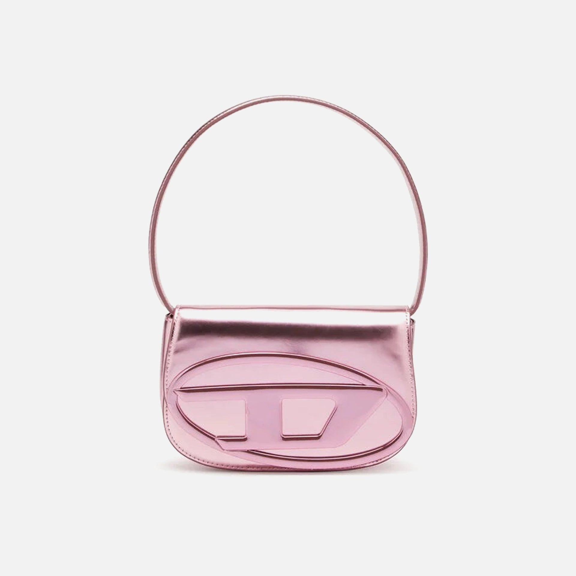 Diesel 1DR Bag in Mirror Leather - Pink