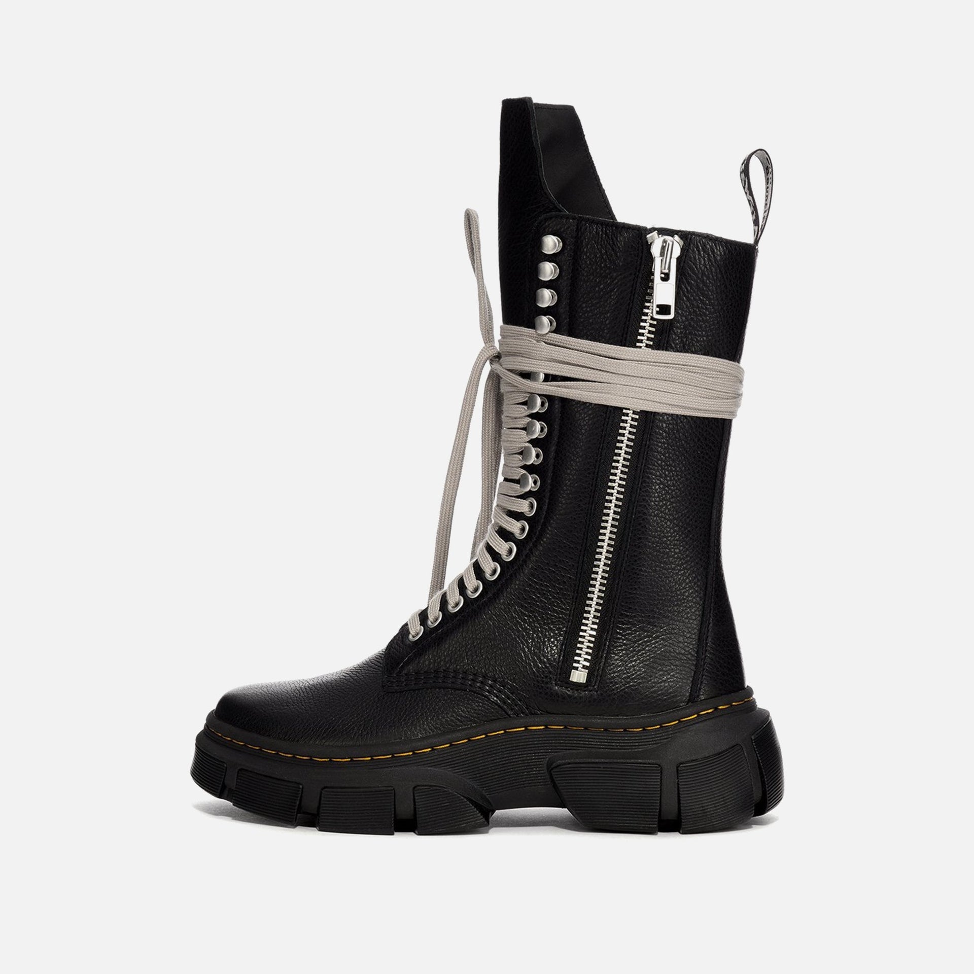 Dr. Martens x Rick Owens 1918 Calf Length DMXL Boot - Black