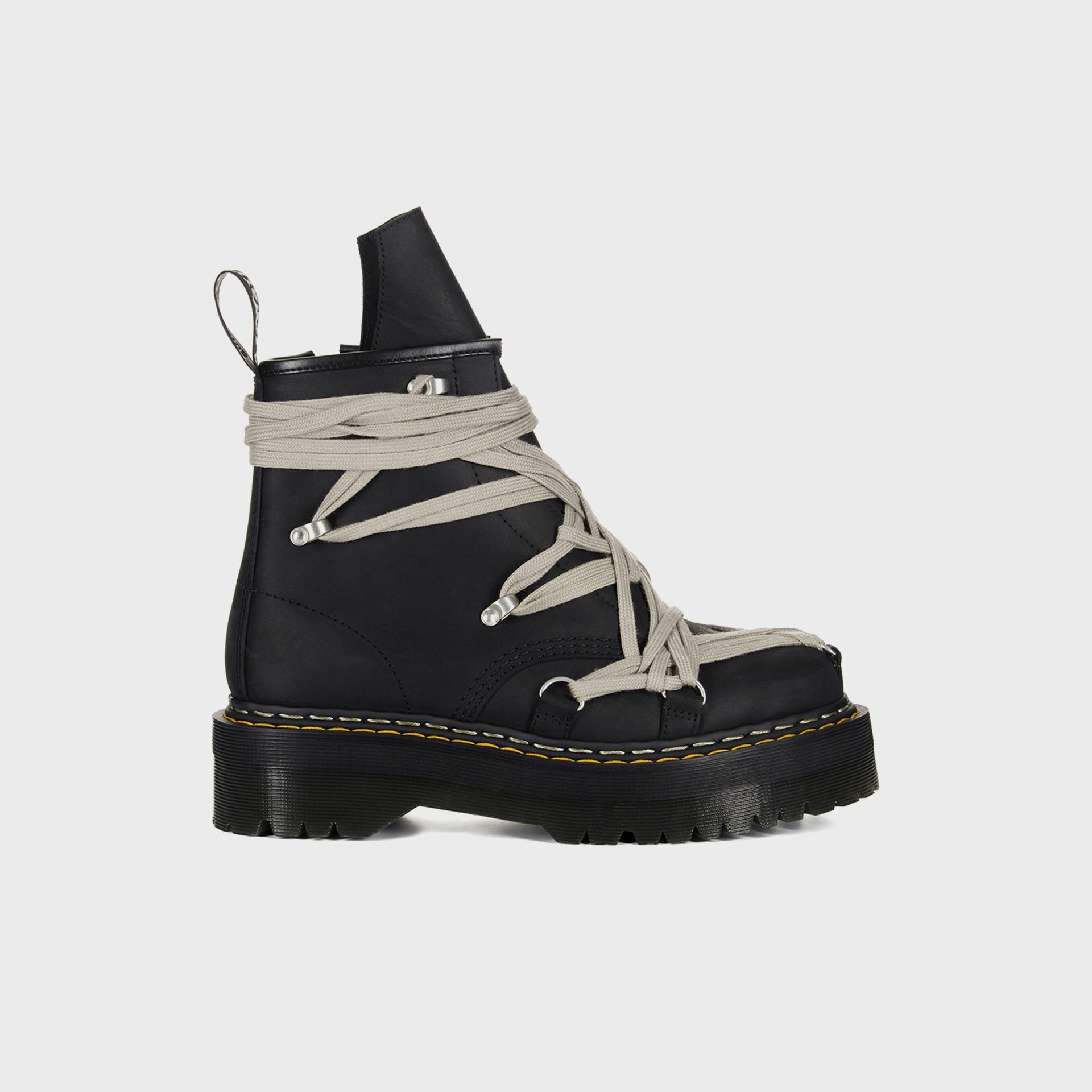 Dr. Martens x Rick Owens WMNS DRKSHDW 1460 Quad Sole Megalace® Boot - Black