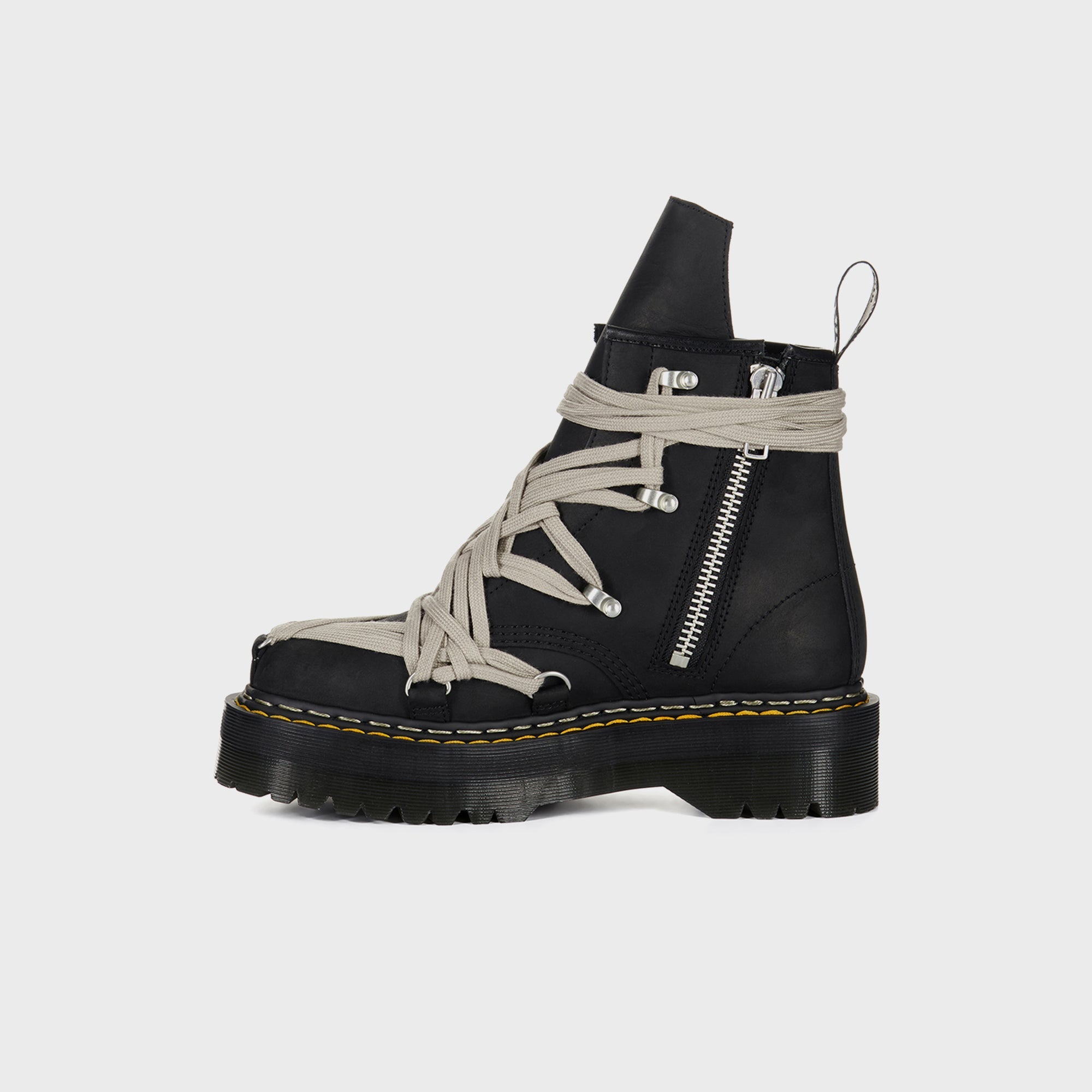 Dr. Martens x Rick Owens WMNS DRKSHDW 1460 Quad Sole Megalace