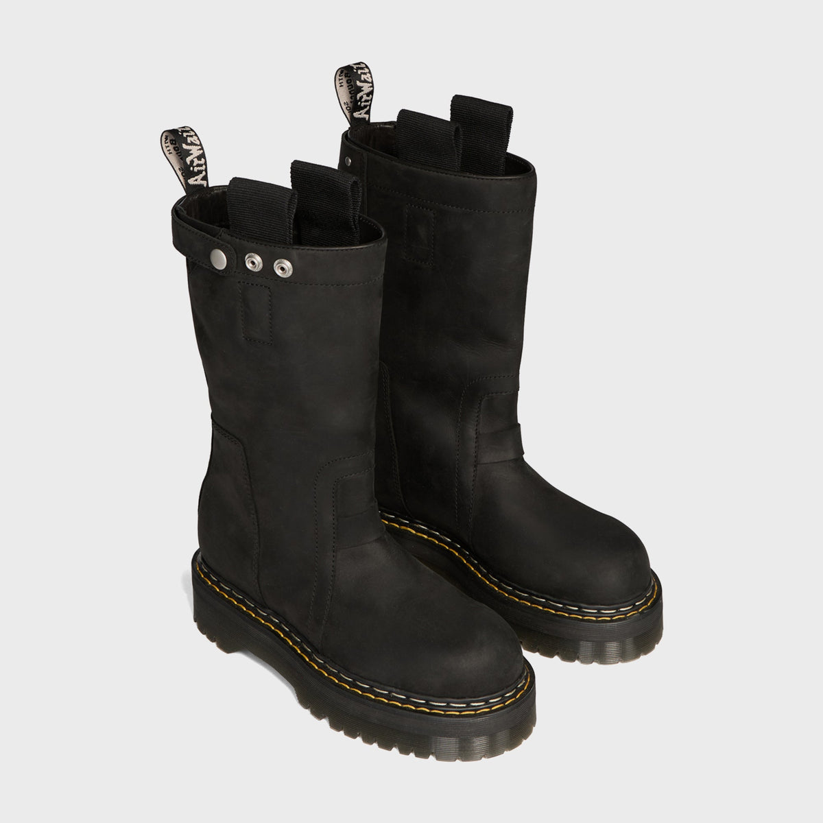 Dr. Martens x Rick Owens WMNS Quad Sole Pull Boots - Black