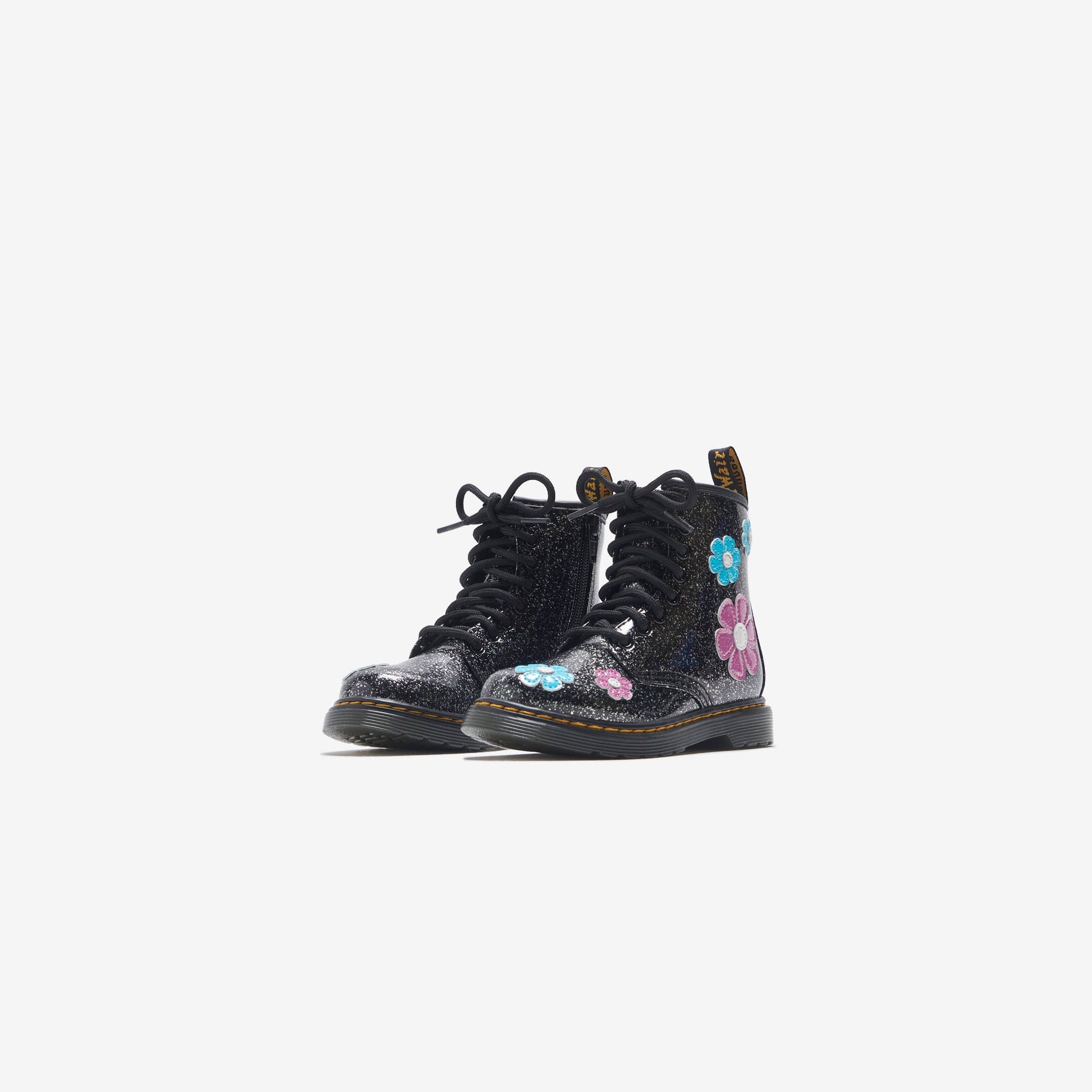 Dr. Martens Pre-School 1460 Cosmic Glitter - Black