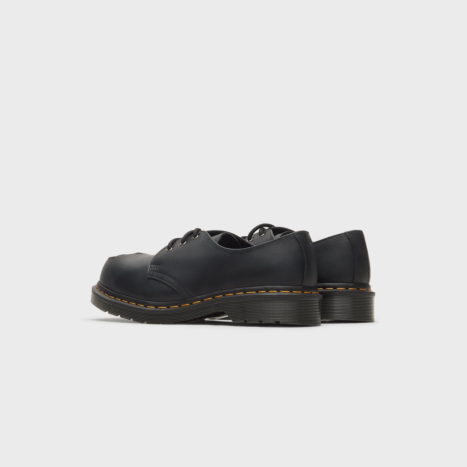 Dr. Martens 1461 Metal Toe Leather Shoe - Black