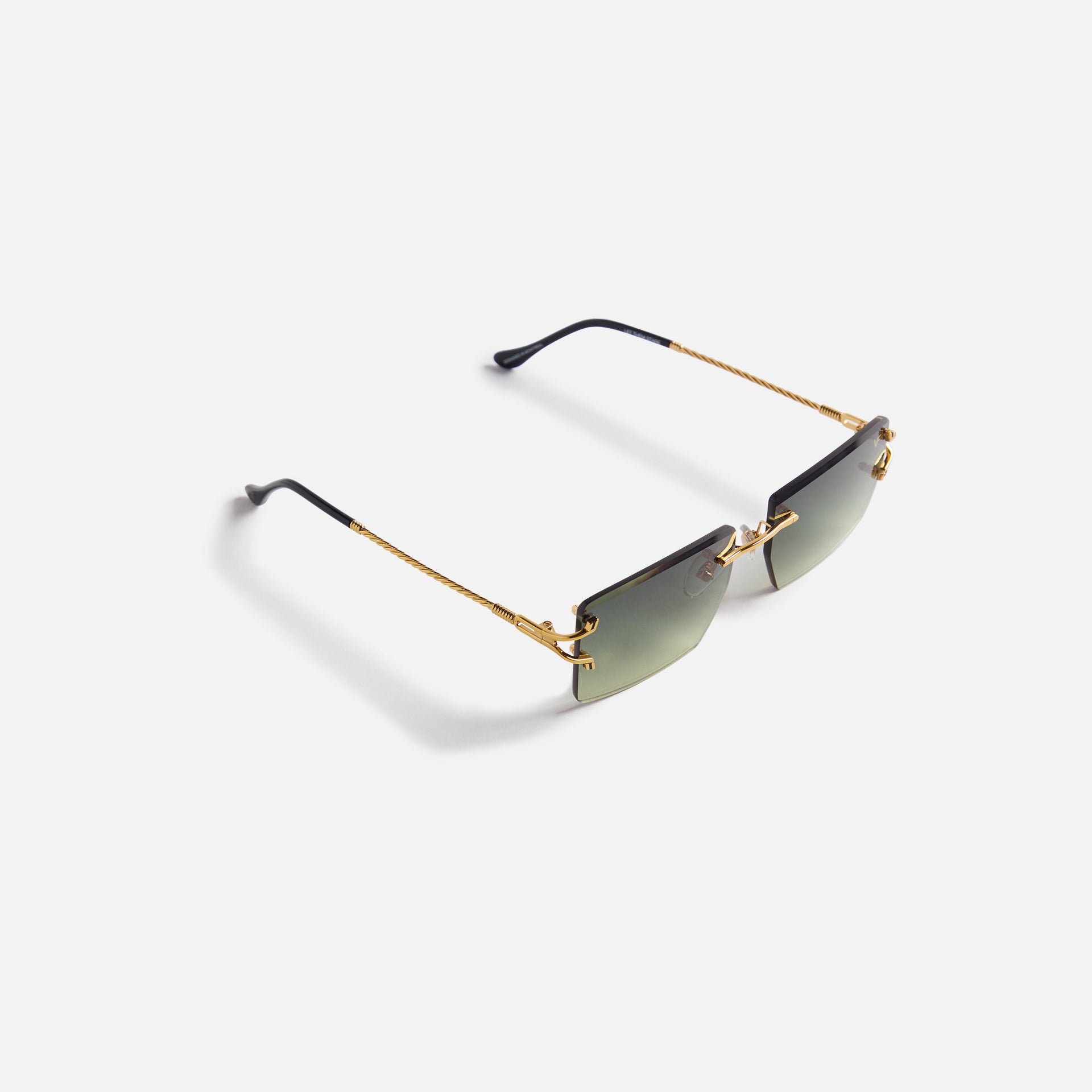 Vintage Frames Icon 24Kt Yellow Gold - Green / Yellow Gradient