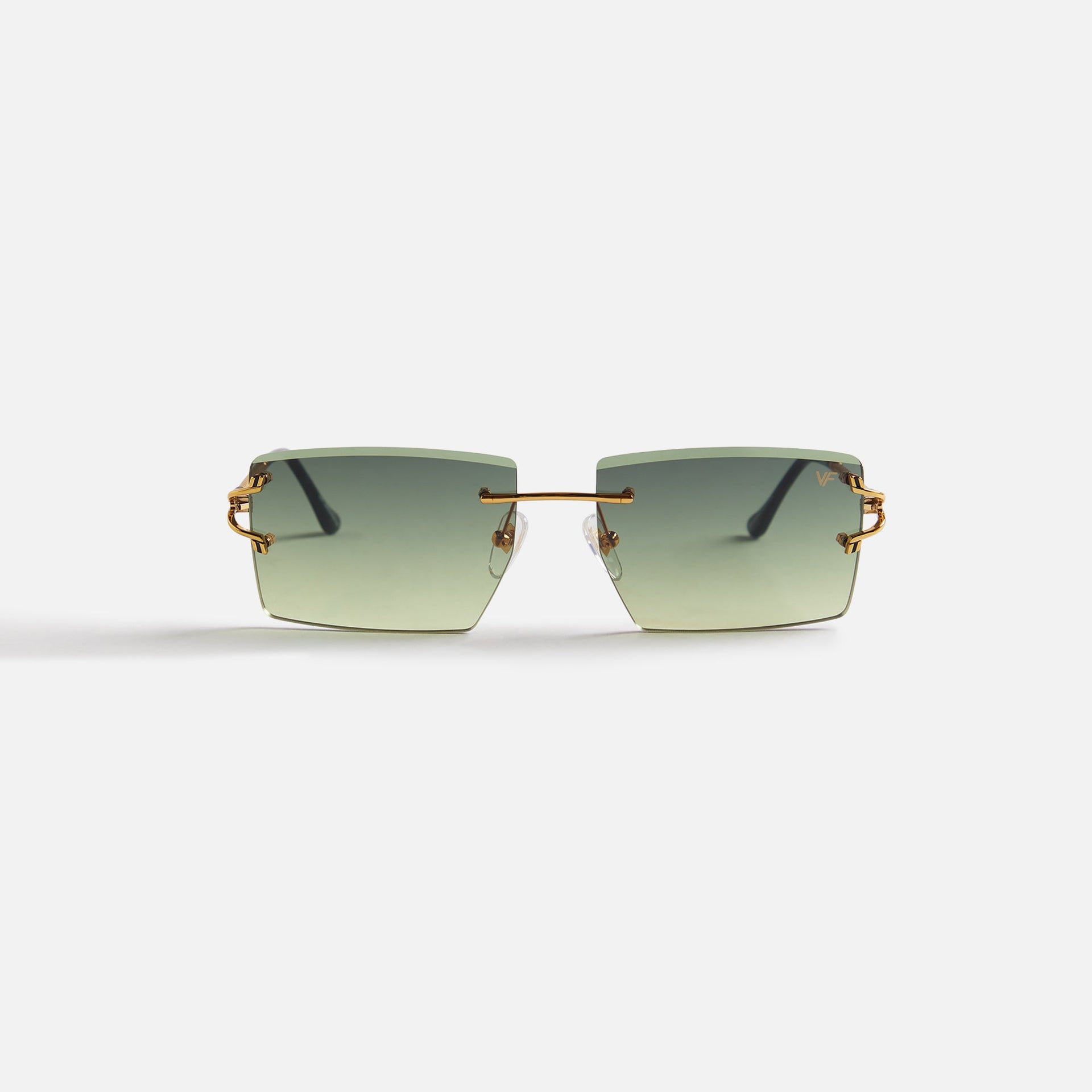 Vintage Frames Icon 24Kt Yellow Gold - Green / Yellow Gradient