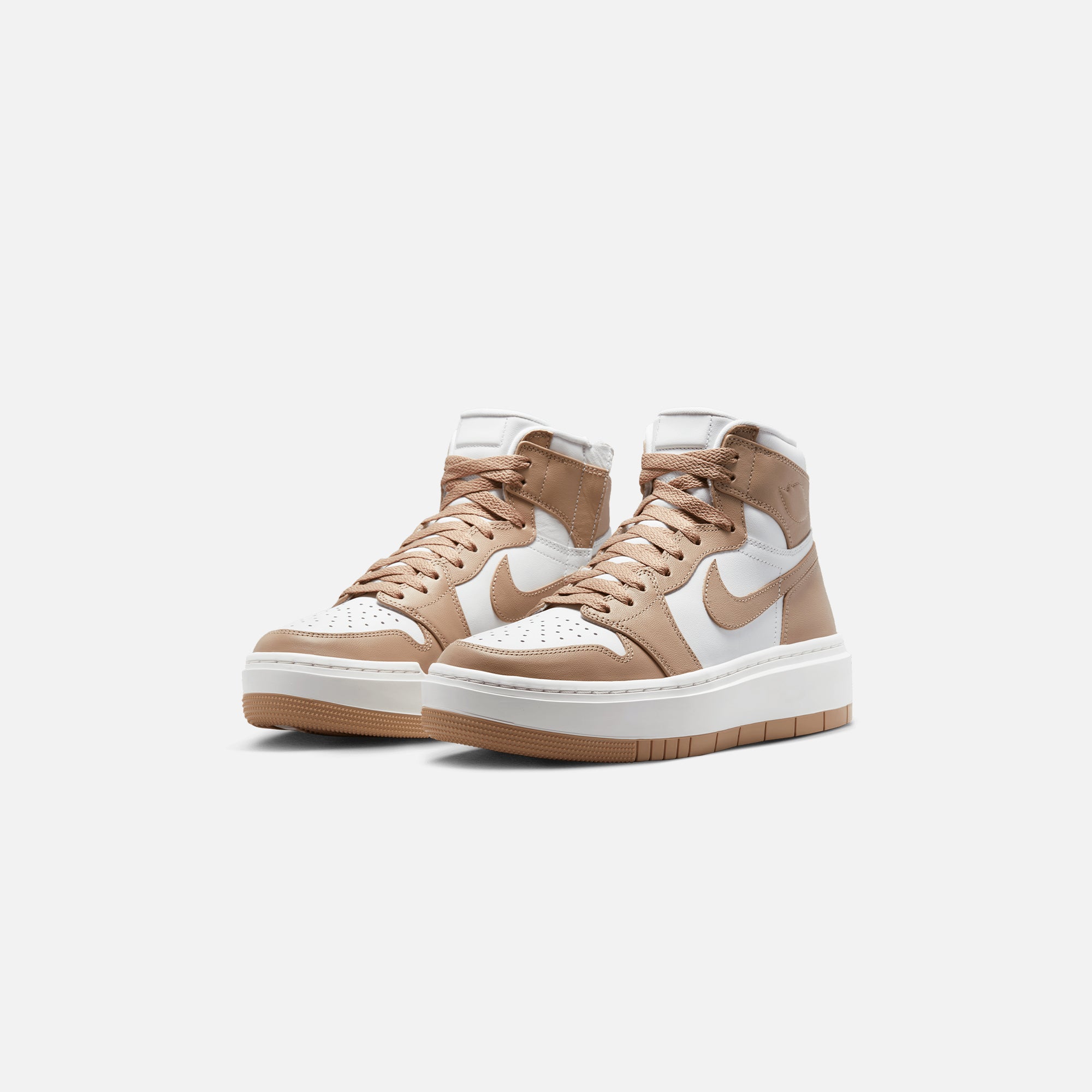 Jordan WMNS Air Jordan 1 Elevate Mid - White / Desert Sail – Kith