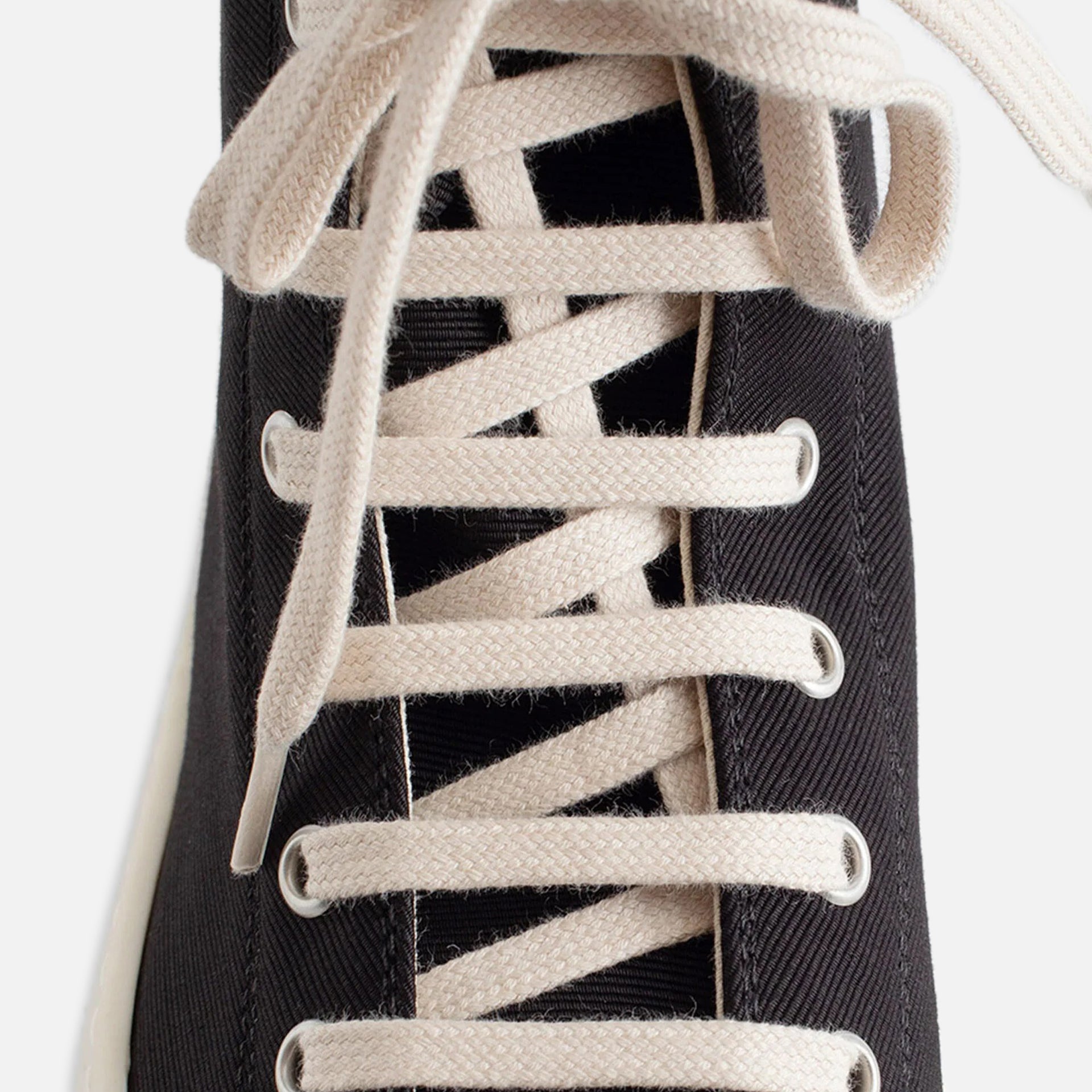 Baskets Rick Owens DRKSHDW pour femme - Noir / Perle / Lait / Lait