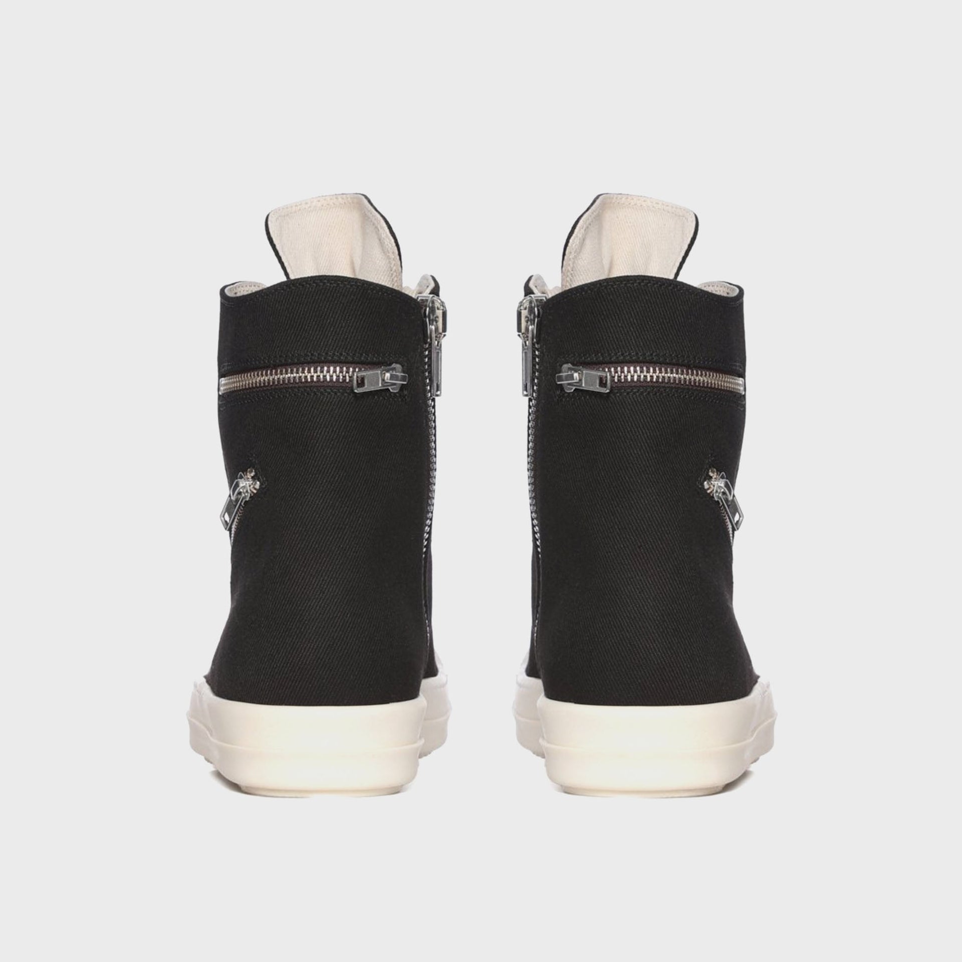 Rick Owens Cargo Sneaks - Black / Milk / Milk