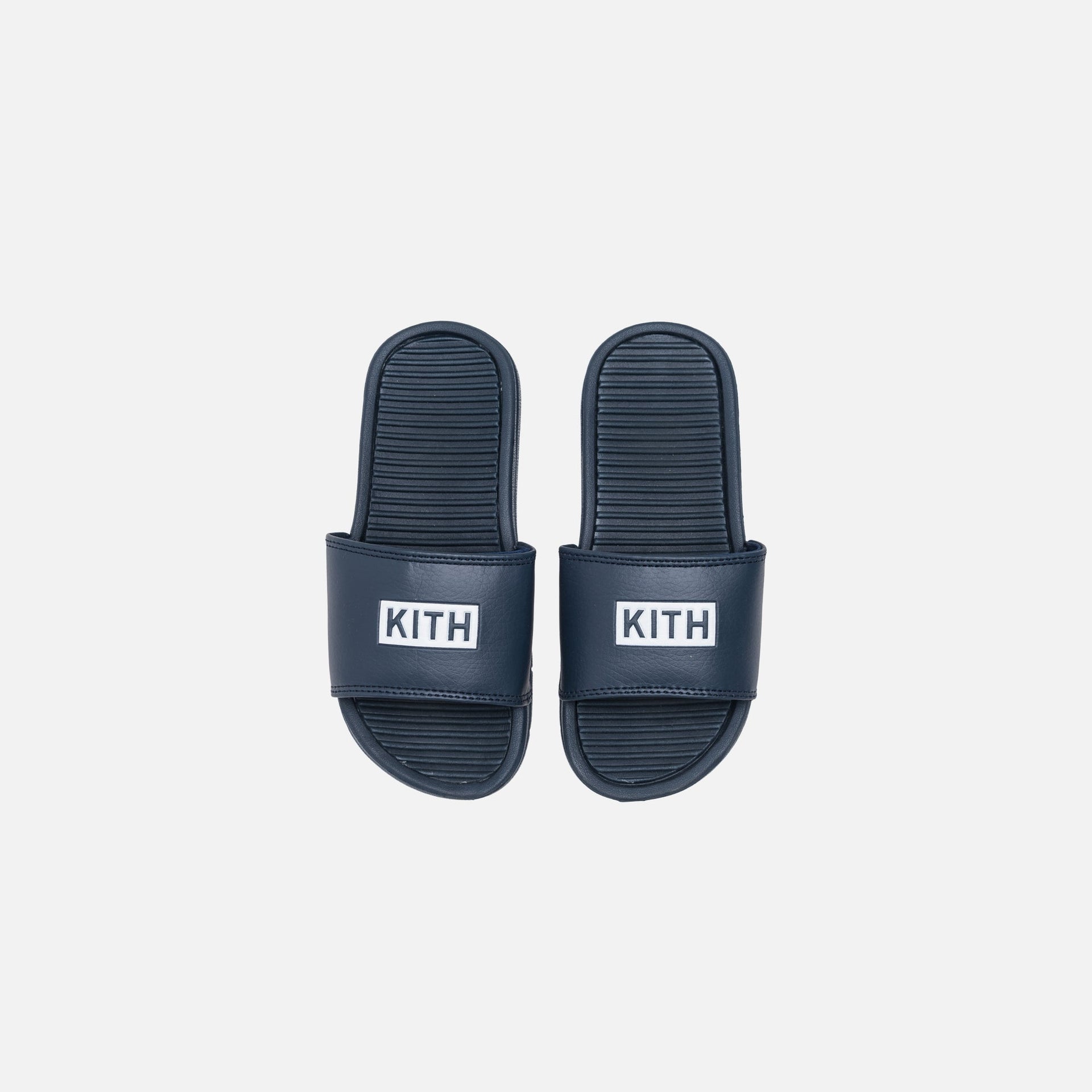 Kith Kids Slides - Navy