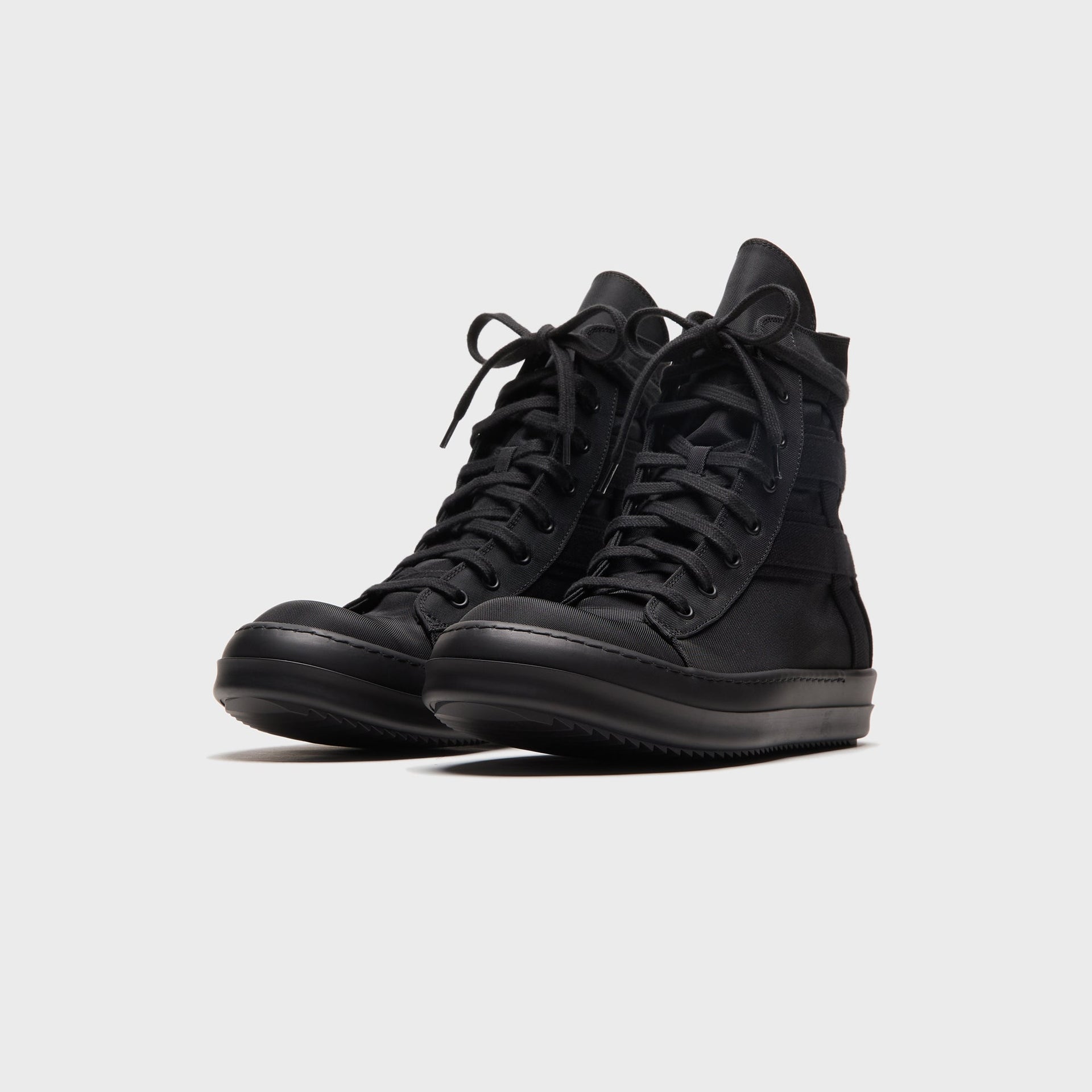 Rick Owens DRKSHDW Temple Vegan Sneaks - Black