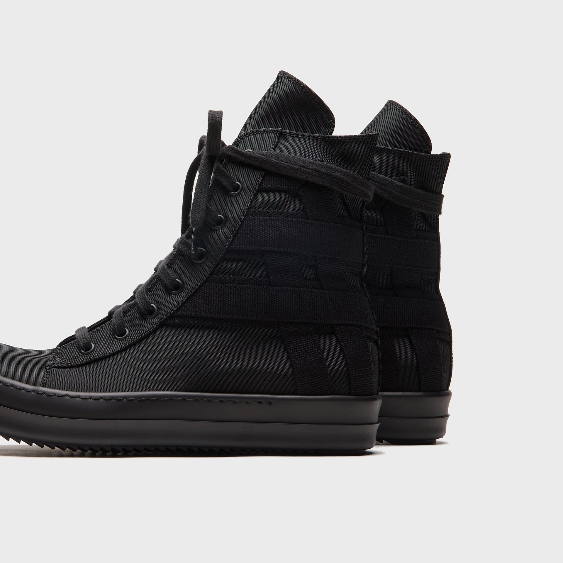 Rick Owens DRKSHDW Temple Vegan Sneaks - Black