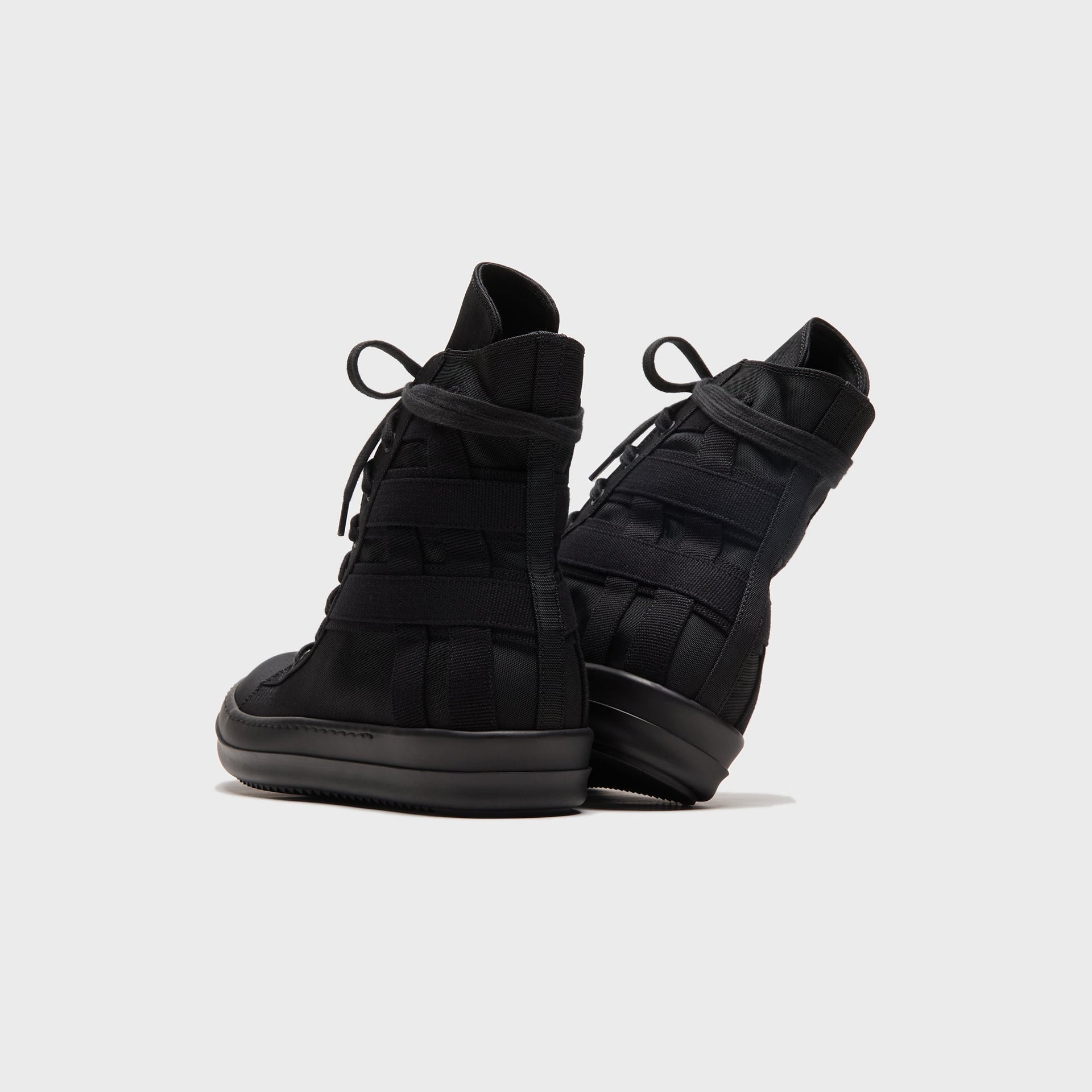 Rick Owens DRKSHDW Temple Vegan Sneaks - Black