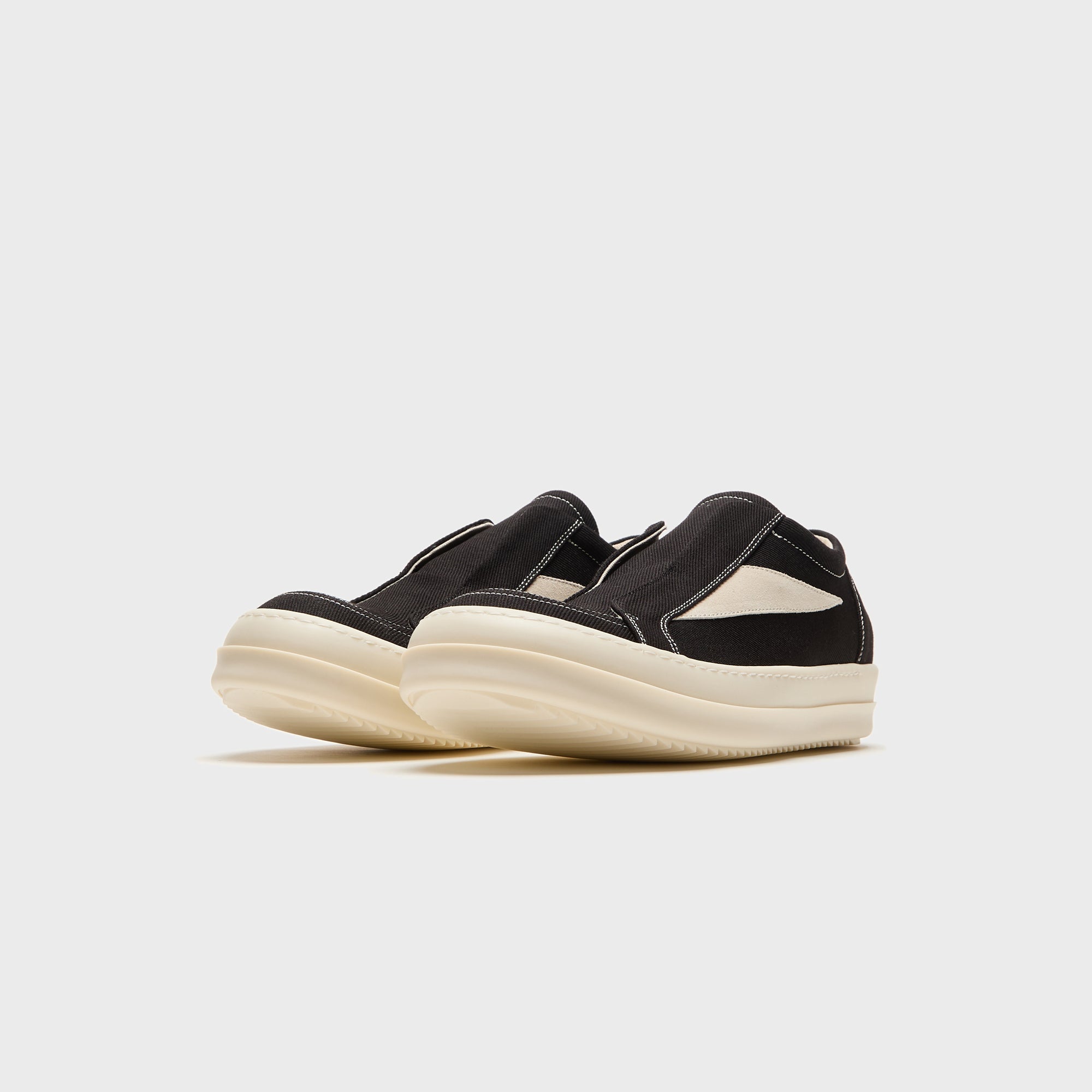 Rick Owens DRKSHDW Concordians Laceless Vintage Sneaks - Black