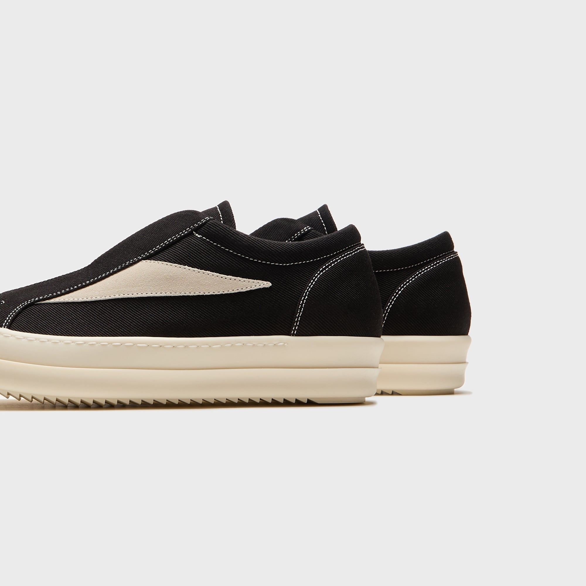 Rick Owens DRKSHDW Concordians Laceless Vintage Sneaks - Black