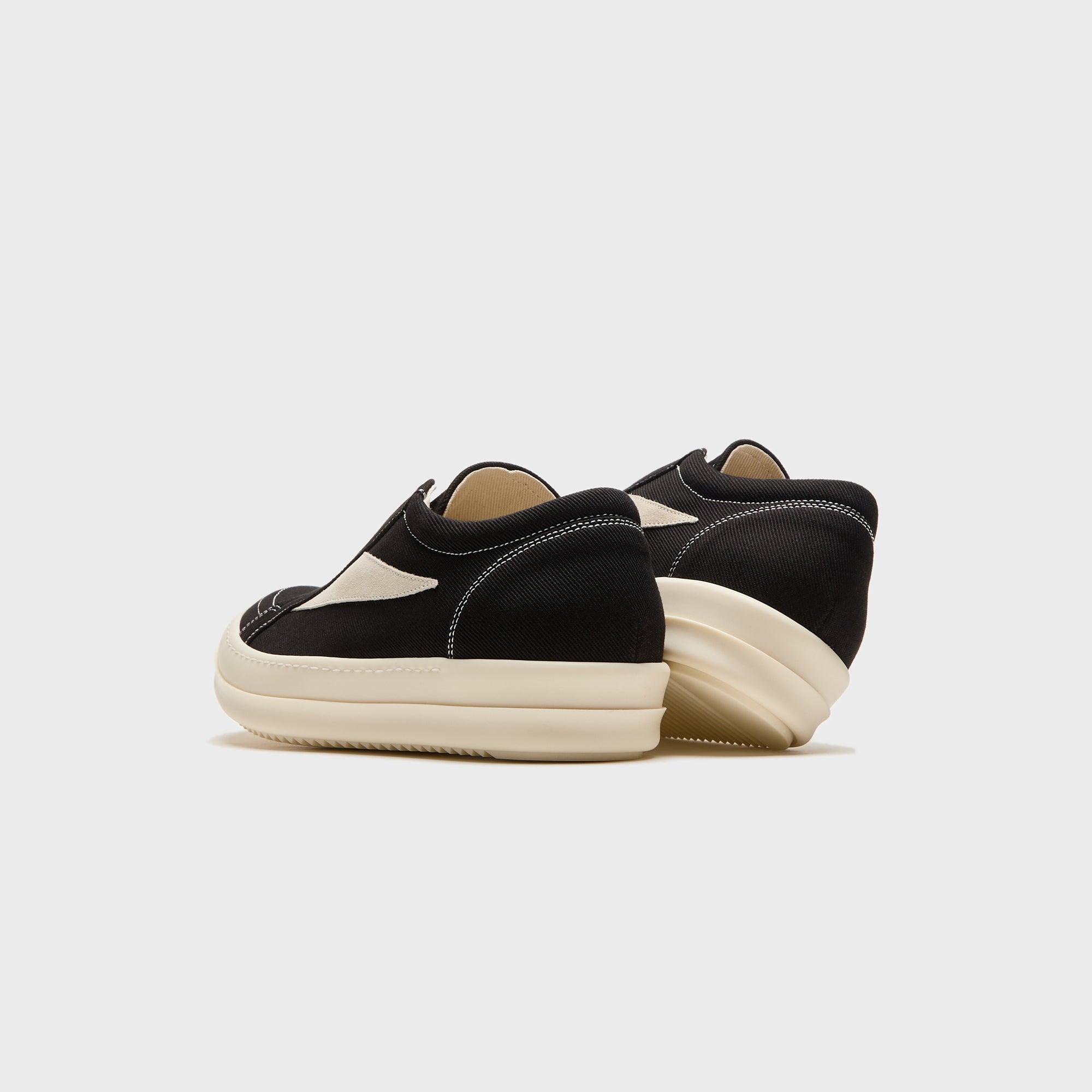 Rick Owens DRKSHDW Concordians Laceless Vintage Sneaks - Black
