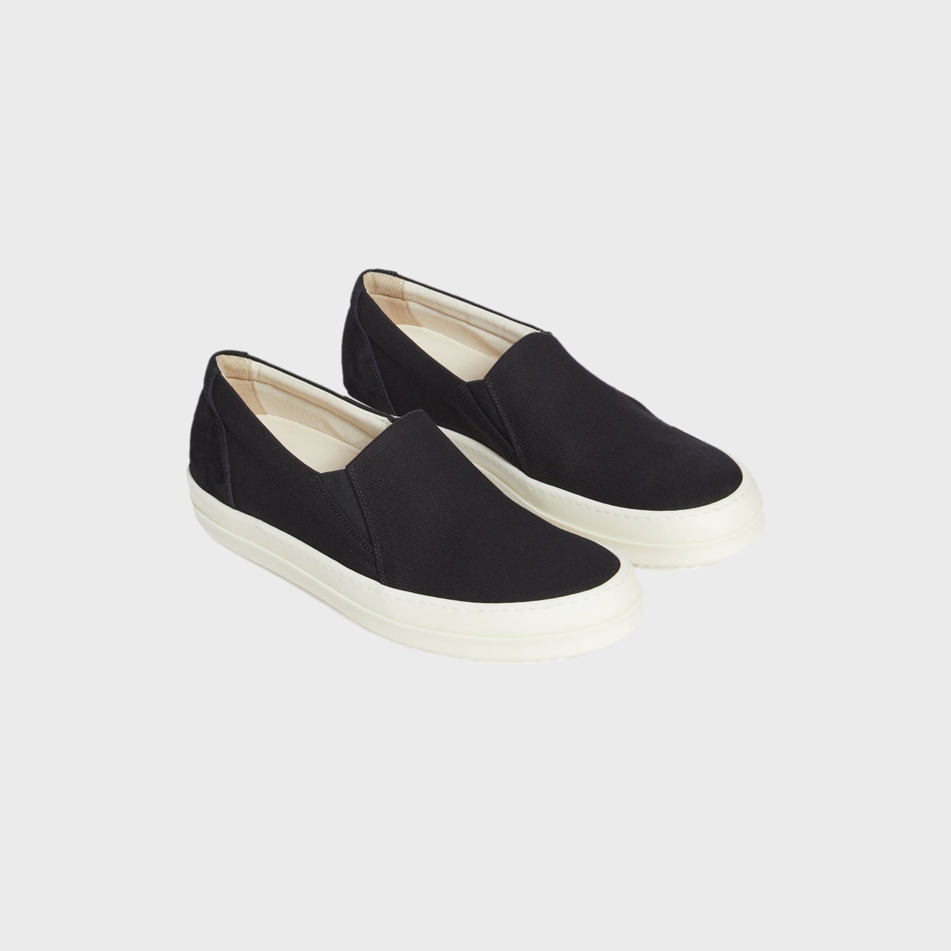 Rick Owens Temple Penta Boat Sneaks - Black / Sneaks