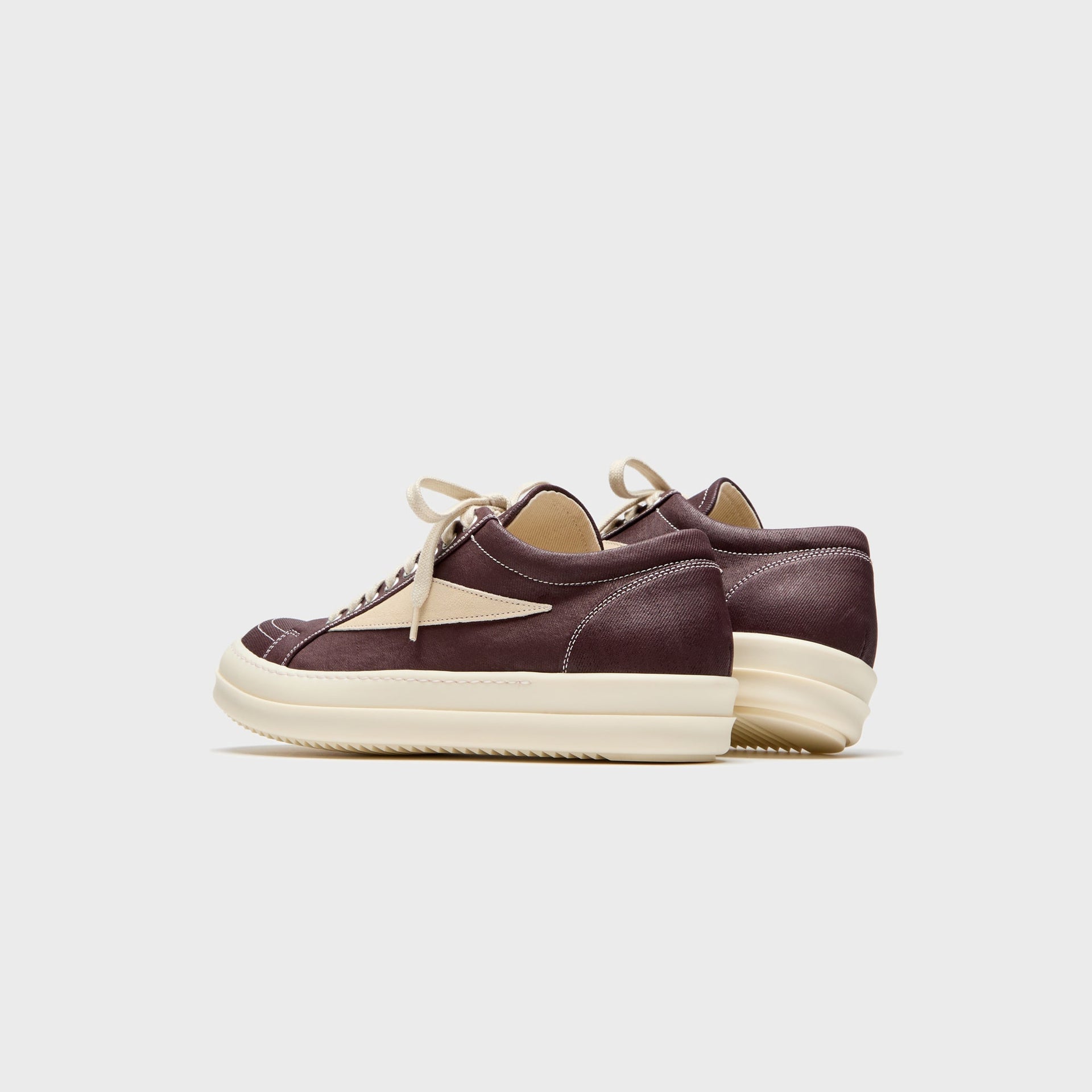 Rick Owens DRKSHDW Vintage Sneaks - Scab Wax / Milk / Milk